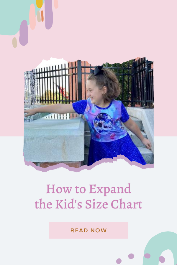 Extended Sizing for Kids.