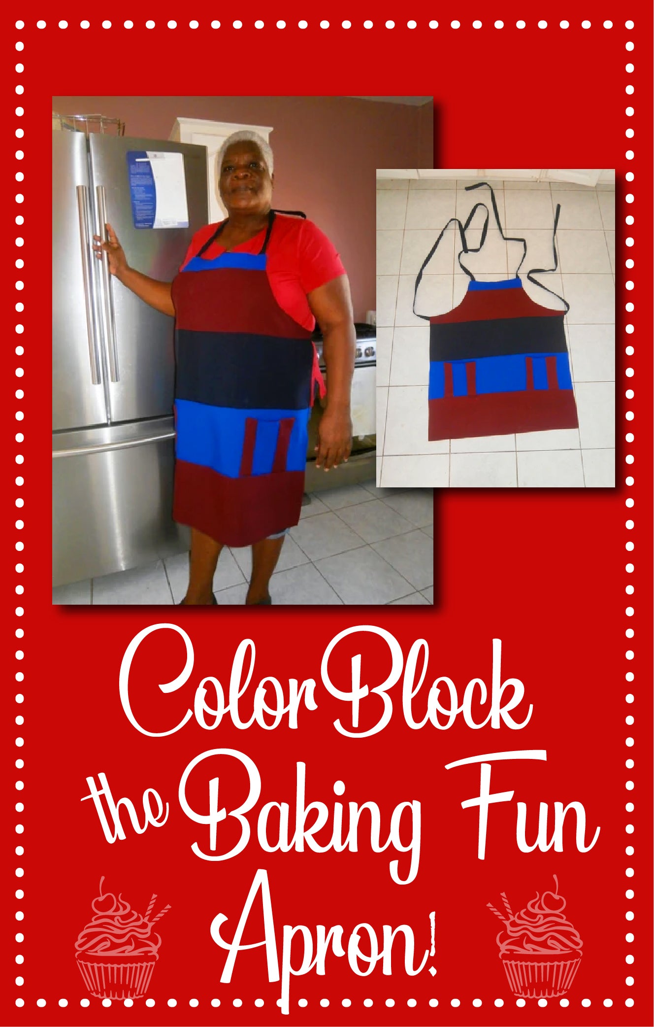 Baking Fun Pattern: Apron & Oven Mitt