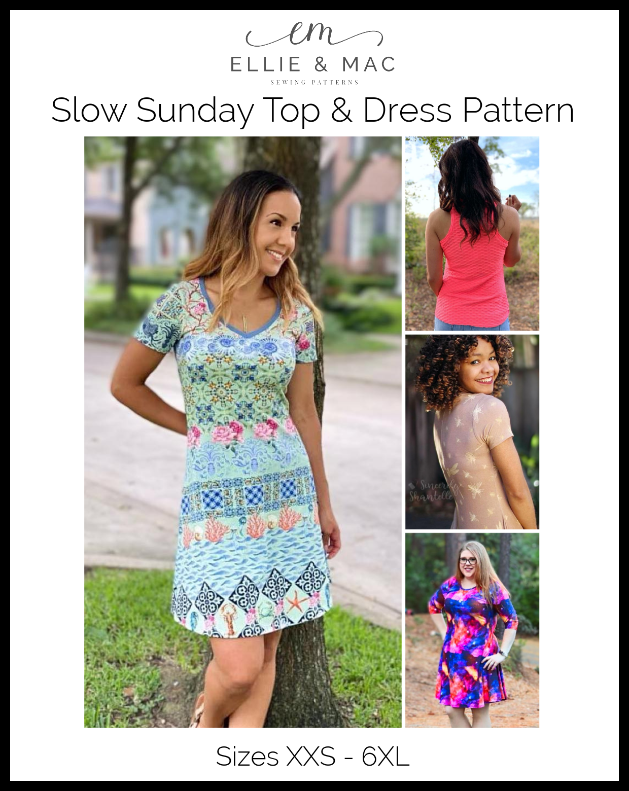 Brazi Ladies' Bra and Dress PDF Sewing Pattern -  Canada
