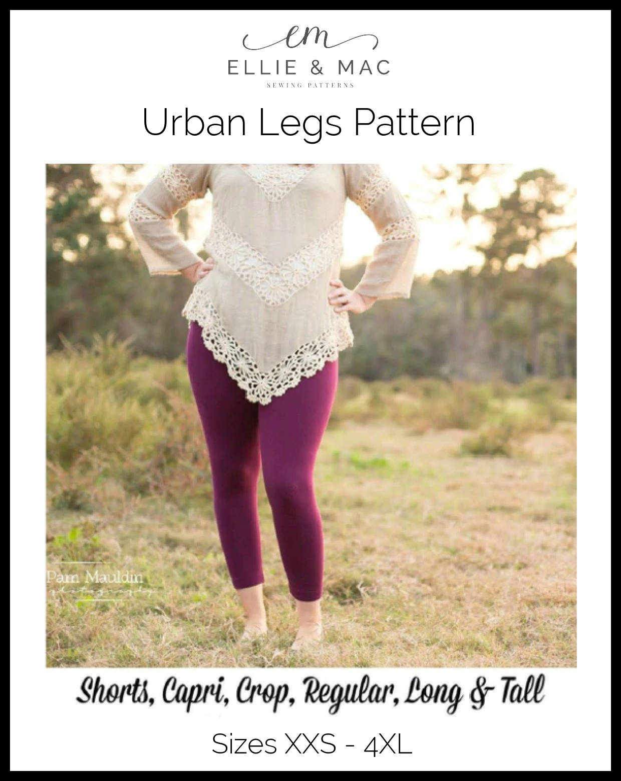 Pants/Leggings Stitch-N-Print