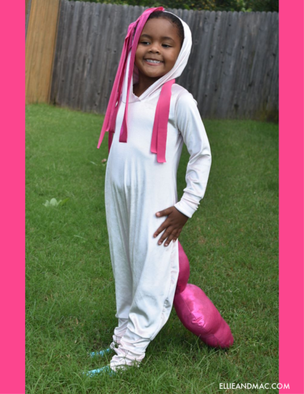 Make a Pinkie Pie Halloween Costume Using The Beatbox Romper Pattern