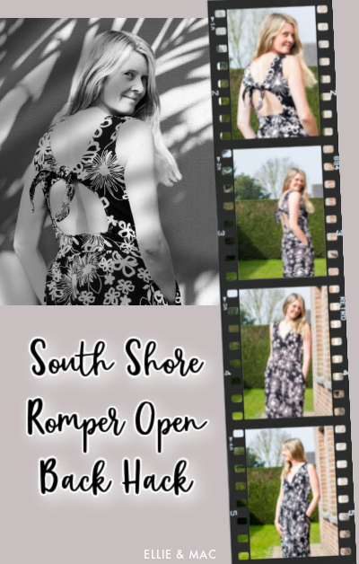 South Shore Romper Open Back Hack