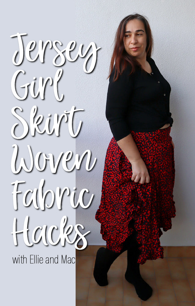 Jersey Skirt Woven Fabric Hacks