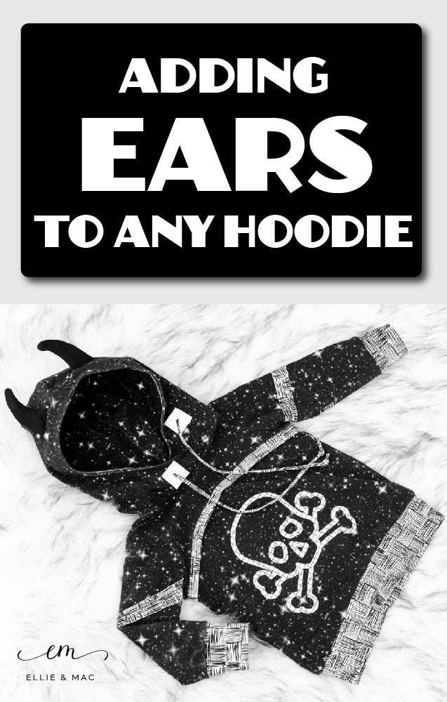 Adding Ears to any Hoodie!