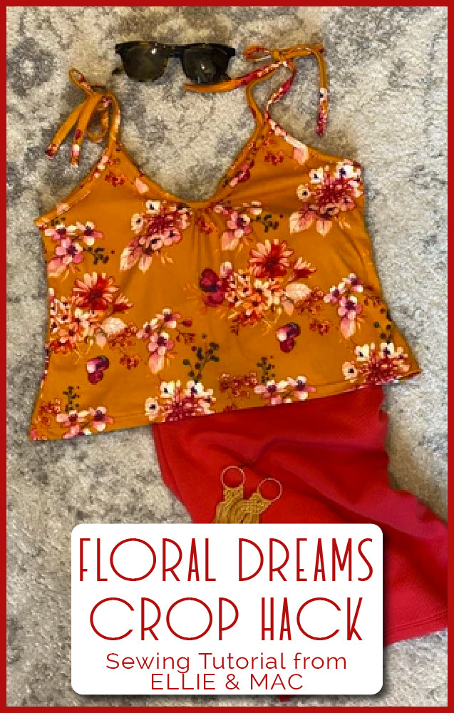 Floral Dreams Crop Top Hack