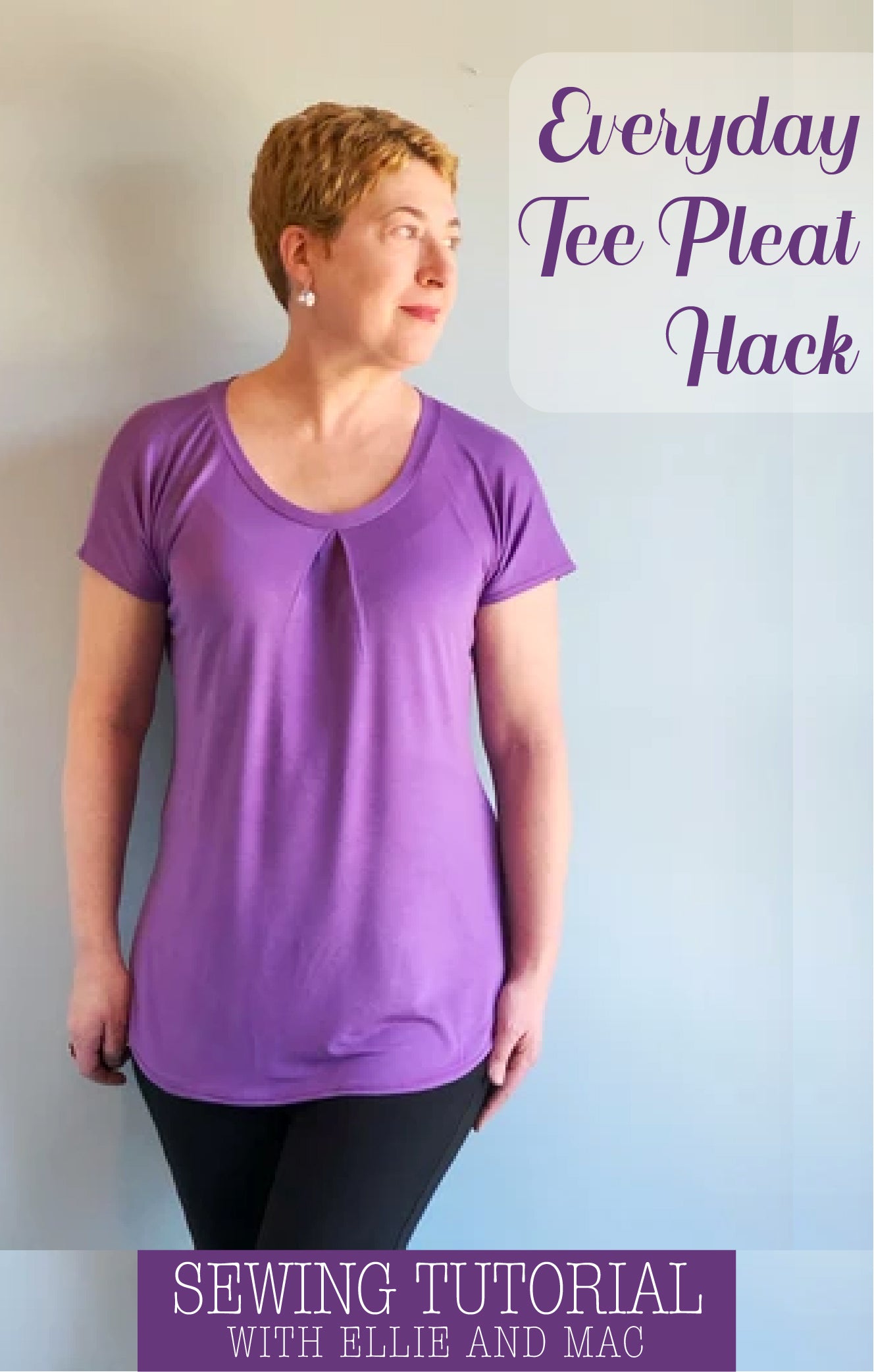 Everyday Tee Pleat Hack