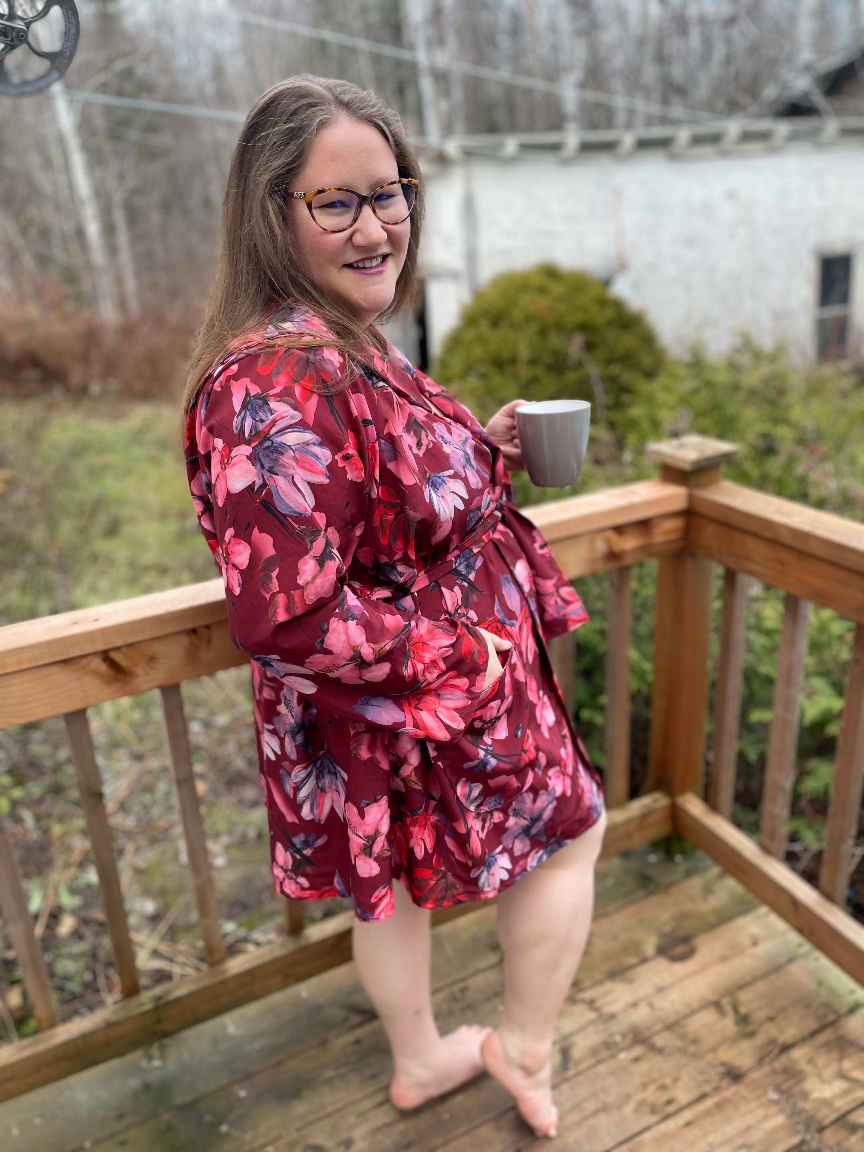 Adult Yvonne Spa Day Robe Pattern (Curvy Fit)