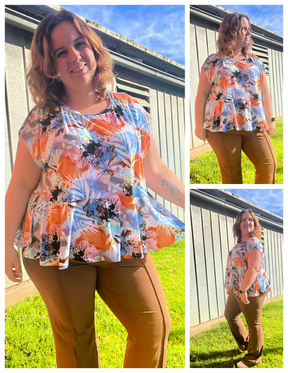 Daphne Dolman Drawstring Blouse Pattern