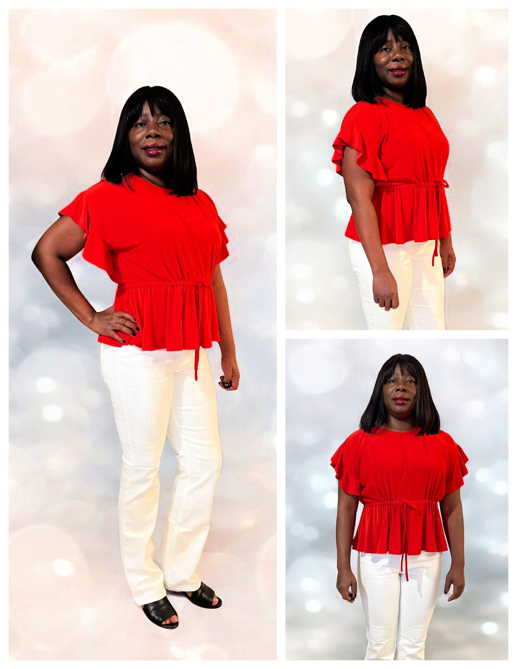 Daphne Dolman Drawstring Blouse Pattern