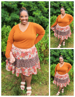 Theresa Tiered Skirt Pattern