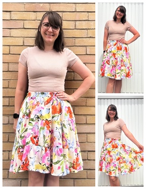 Theresa Tiered Skirt Pattern