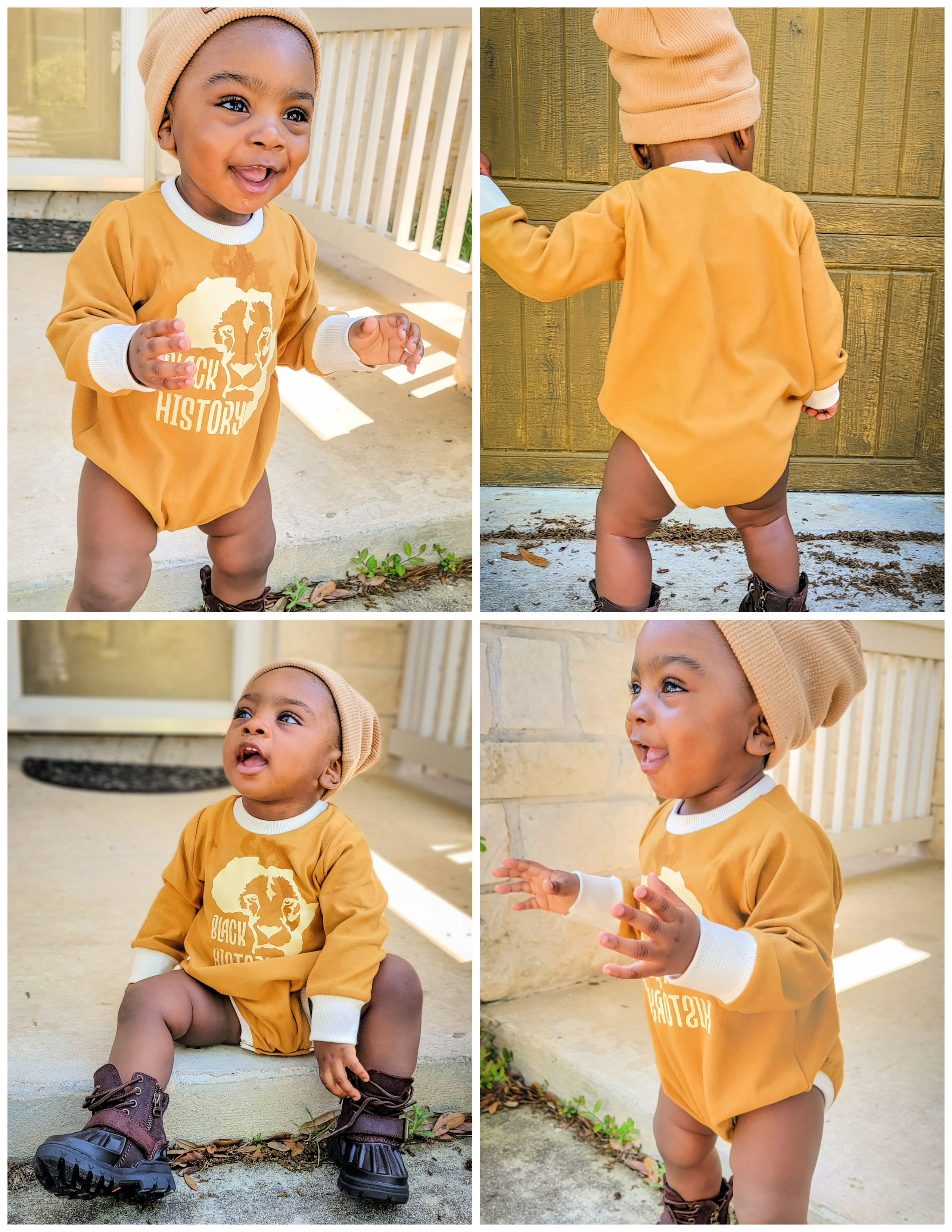 Birdie Baby Sweater Romper