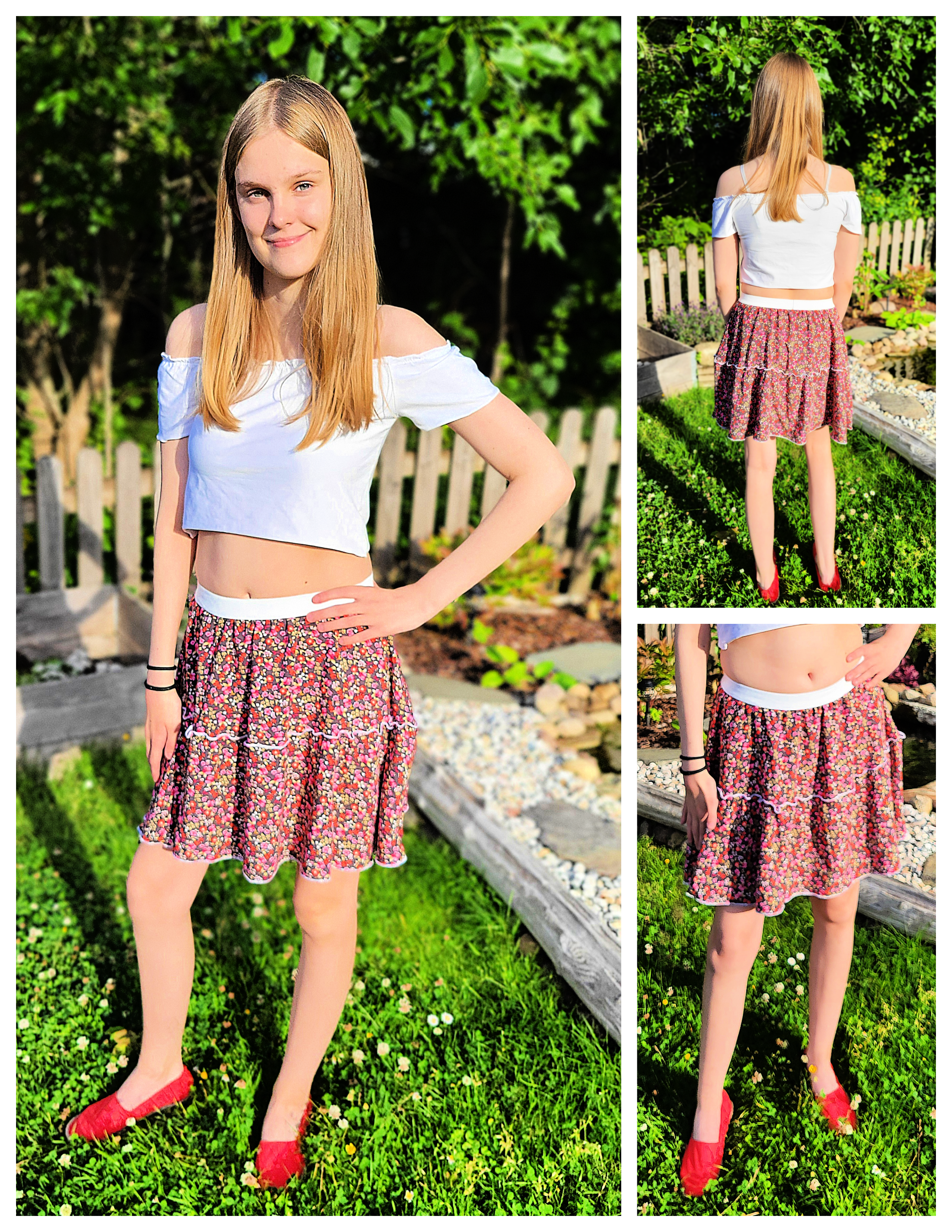 Theresa Tiered Skirt Pattern