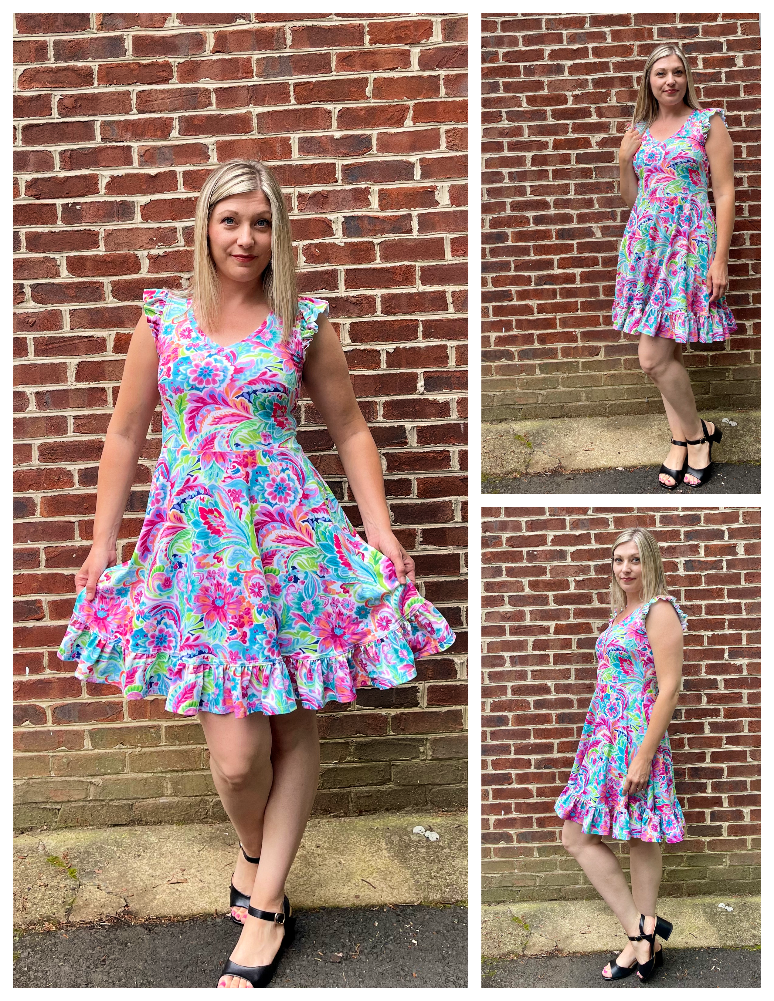 Felicia Custom-Fit Cup Size Dress Pattern