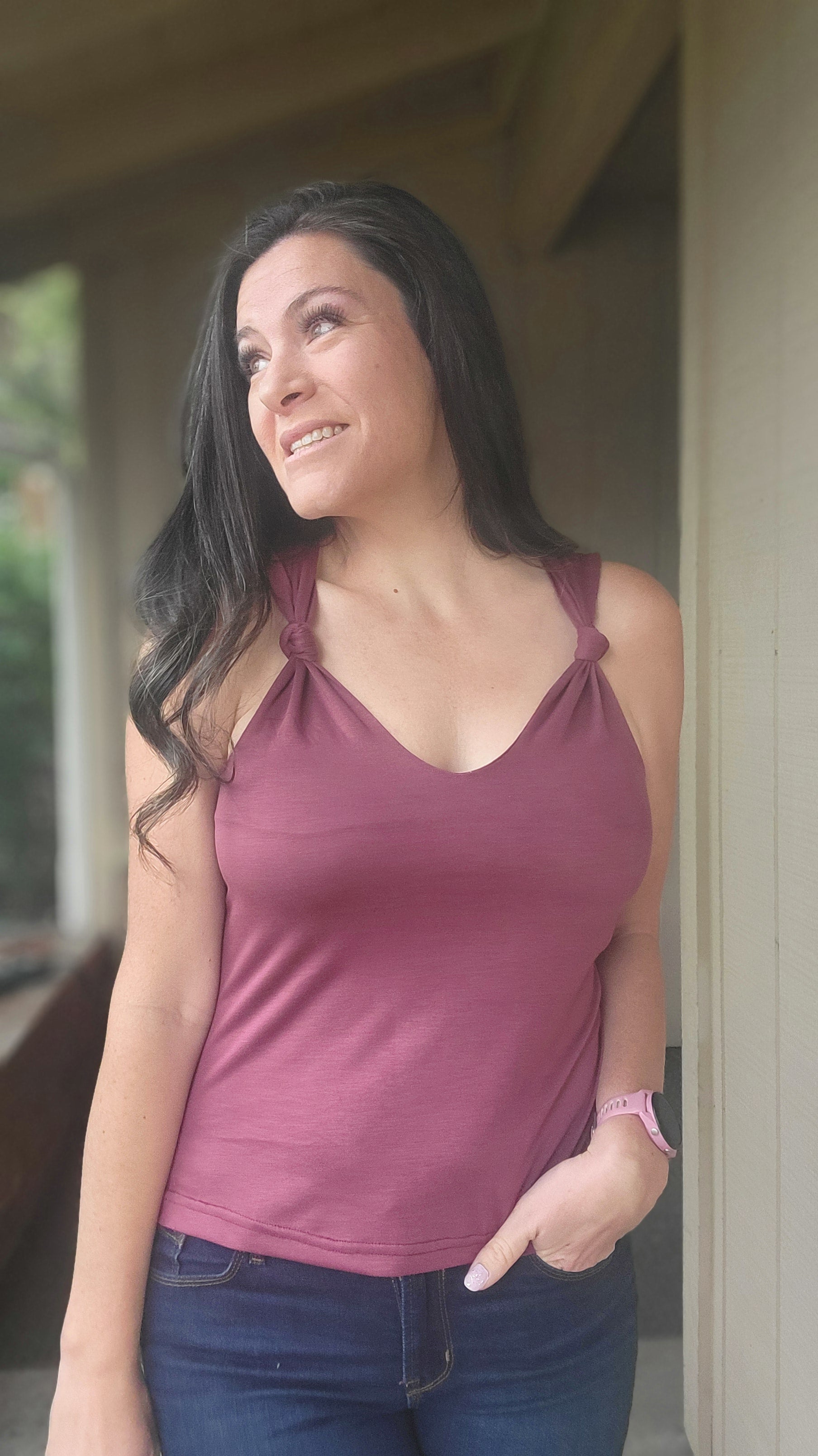 Natalie Knotted Tank Top Pattern