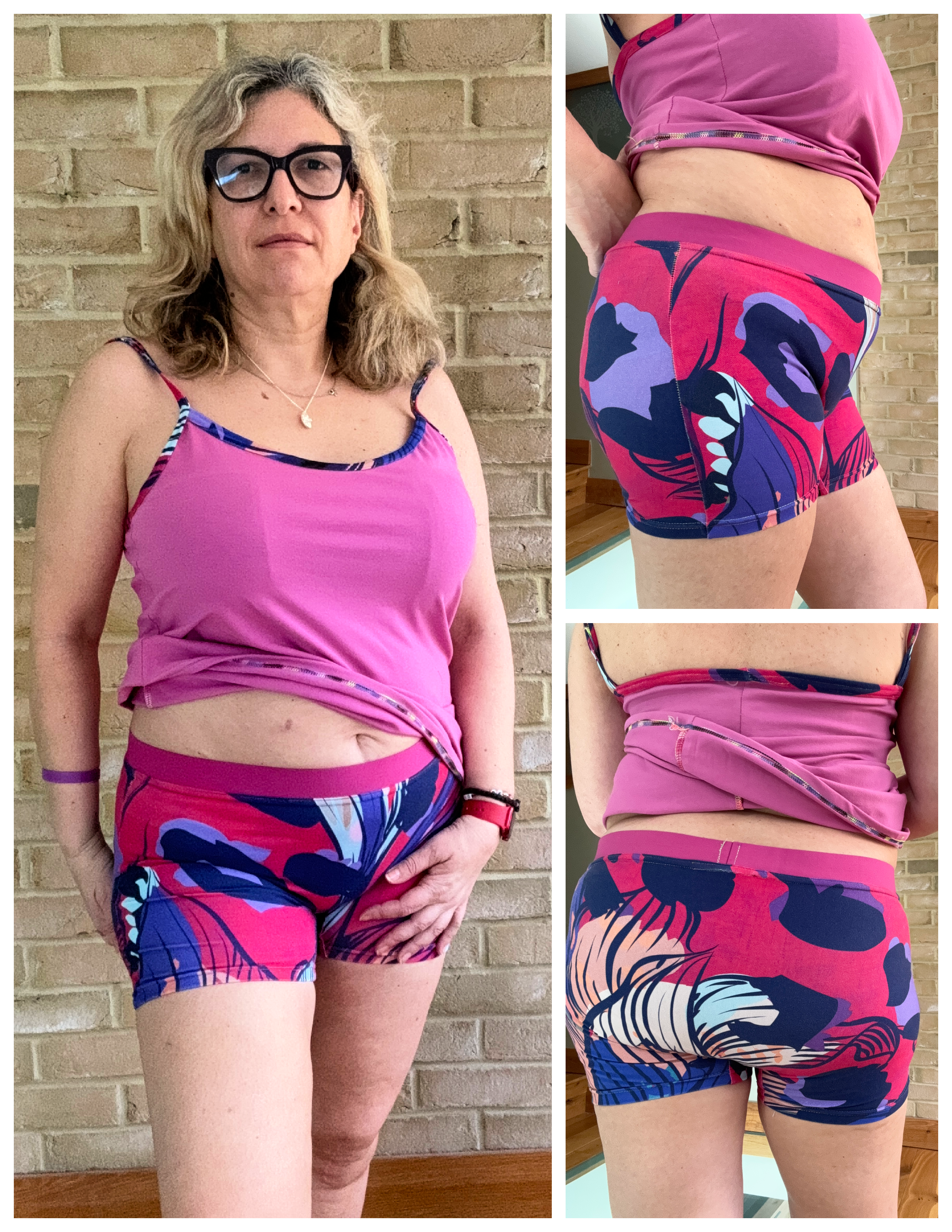 Smooth Anti-Chafing Slip Shorts Pattern