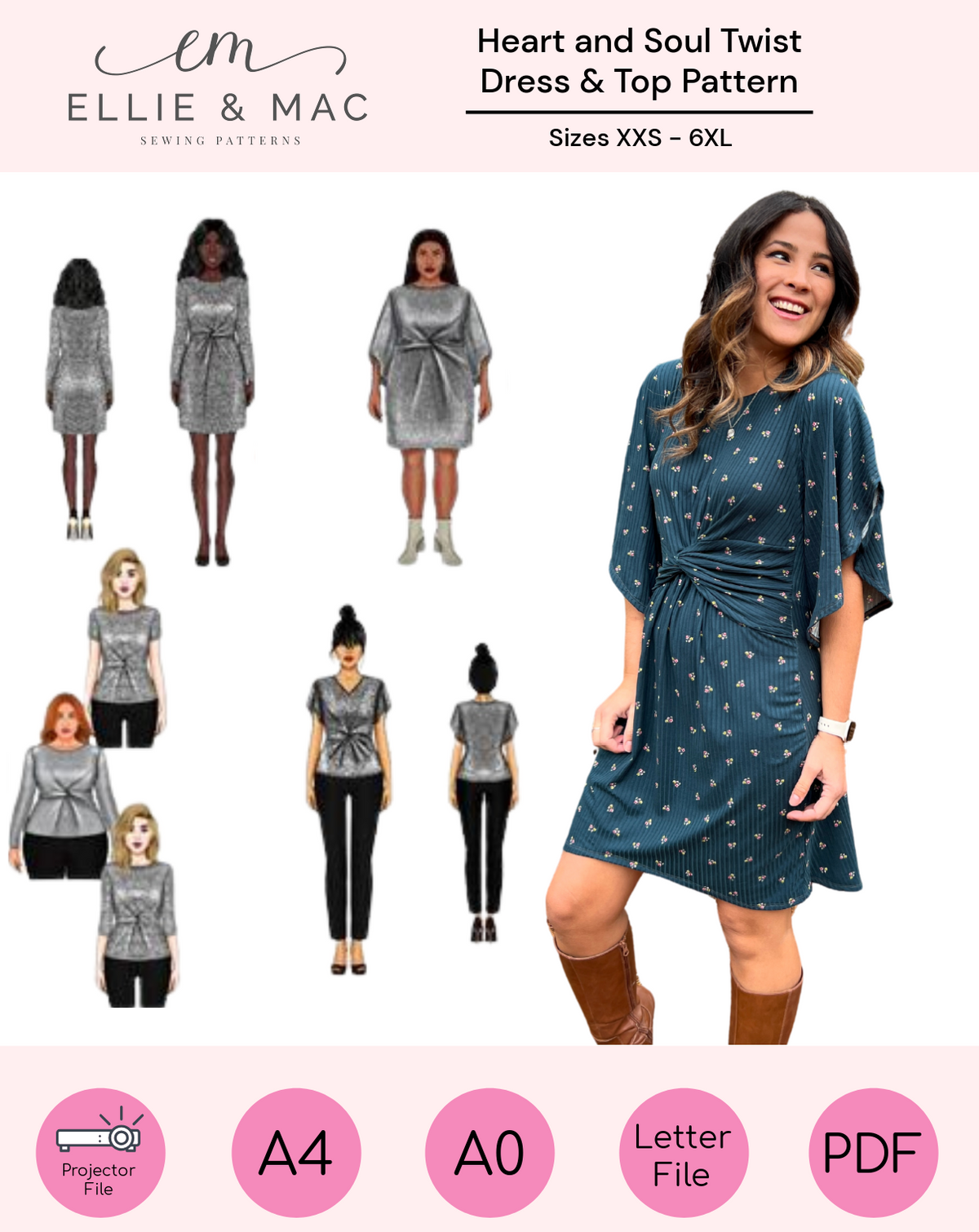 Huge sewing and outlet patterns bundle