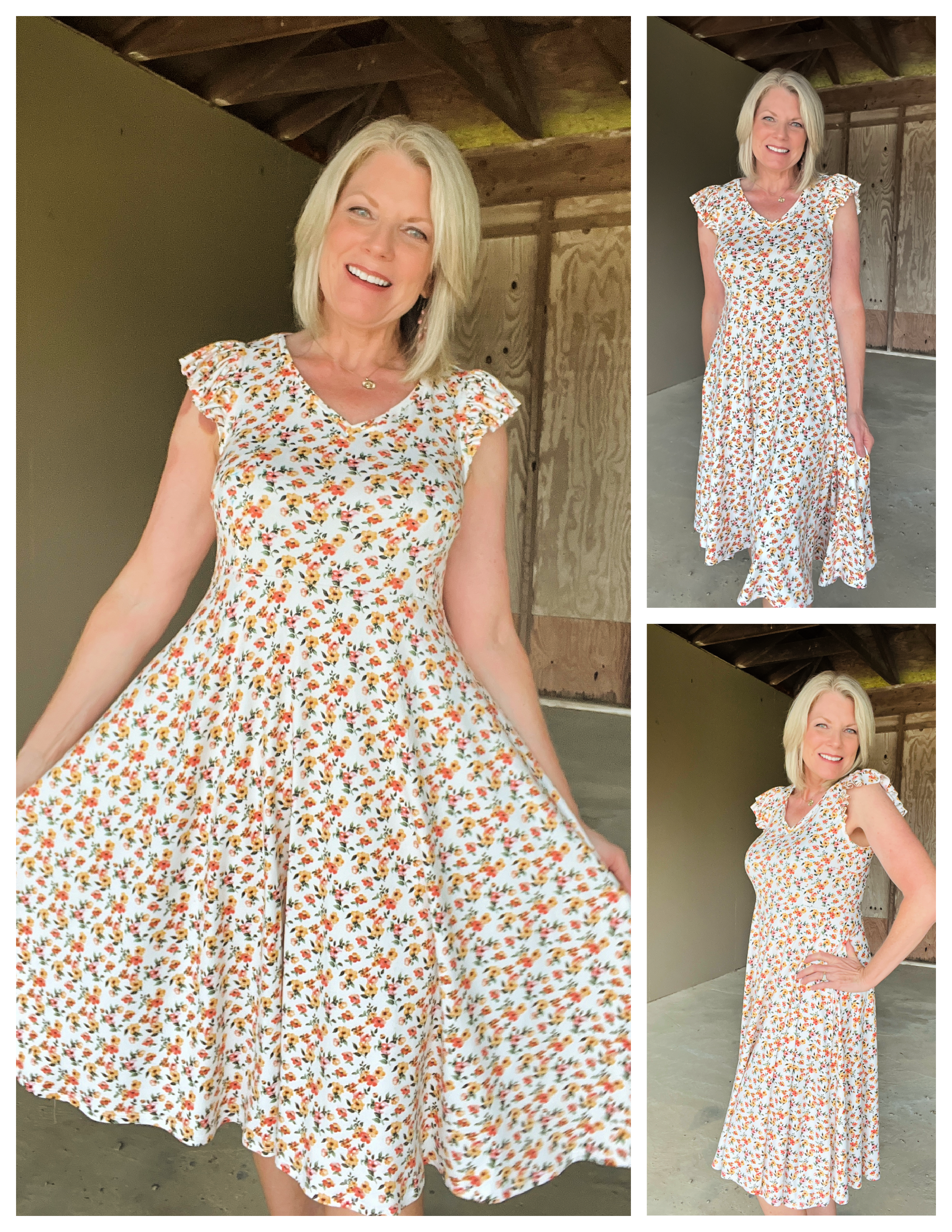 Felicia Custom-Fit Cup Size Dress Pattern