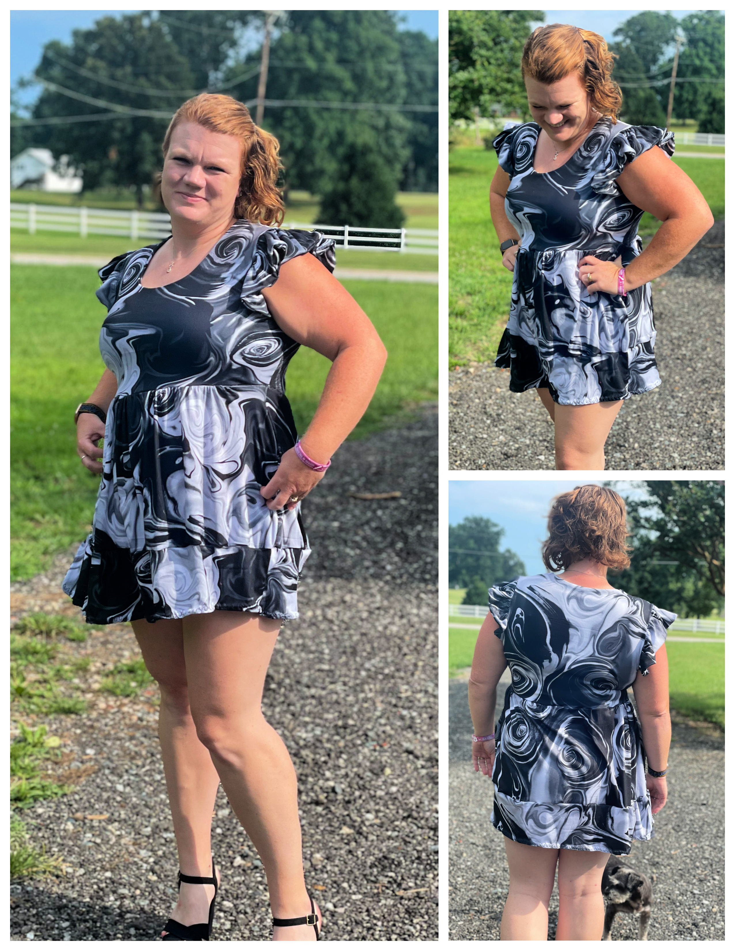 Diana Tiered Top & Dress Pattern