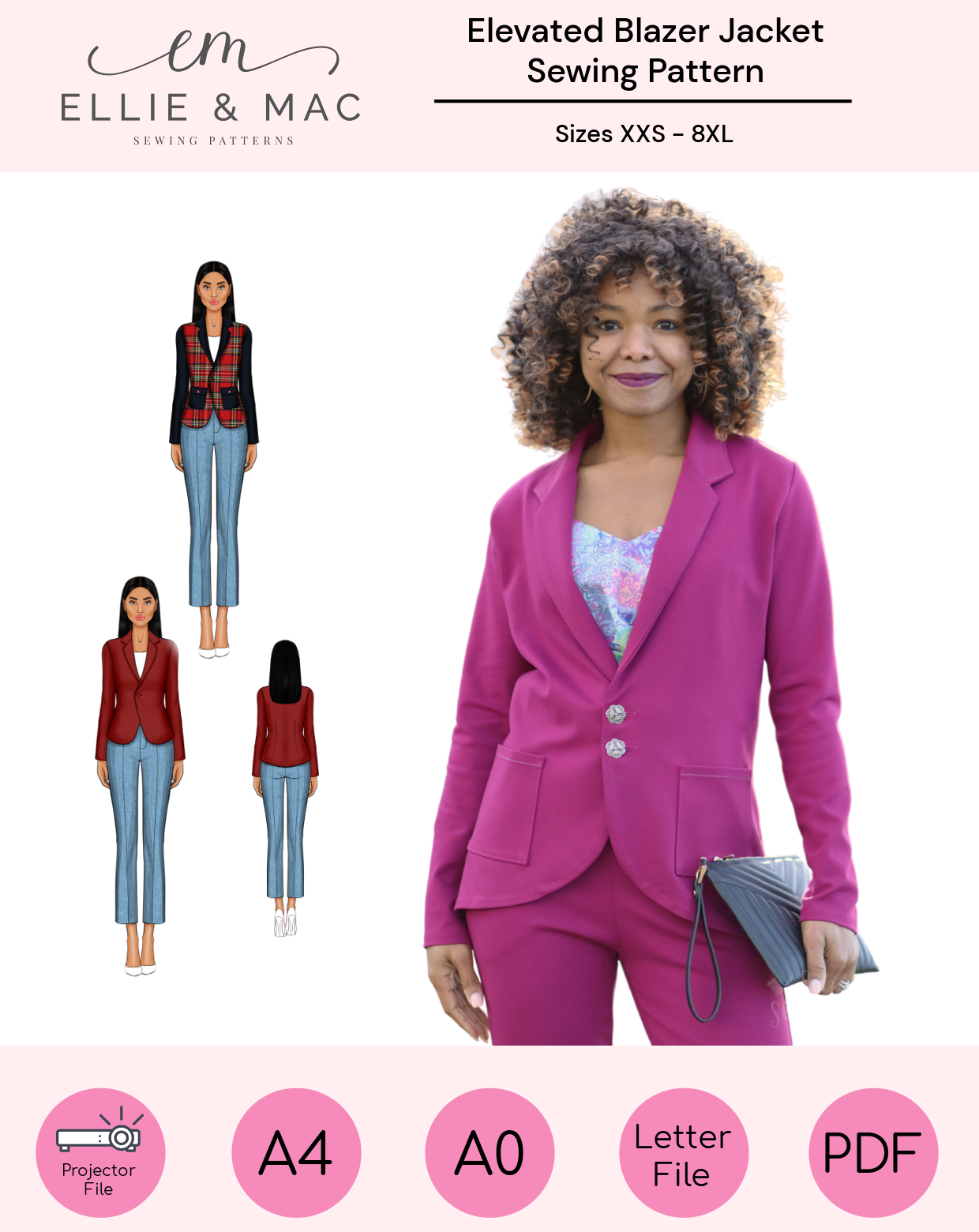 The Elevated Blazer Jacket Pattern