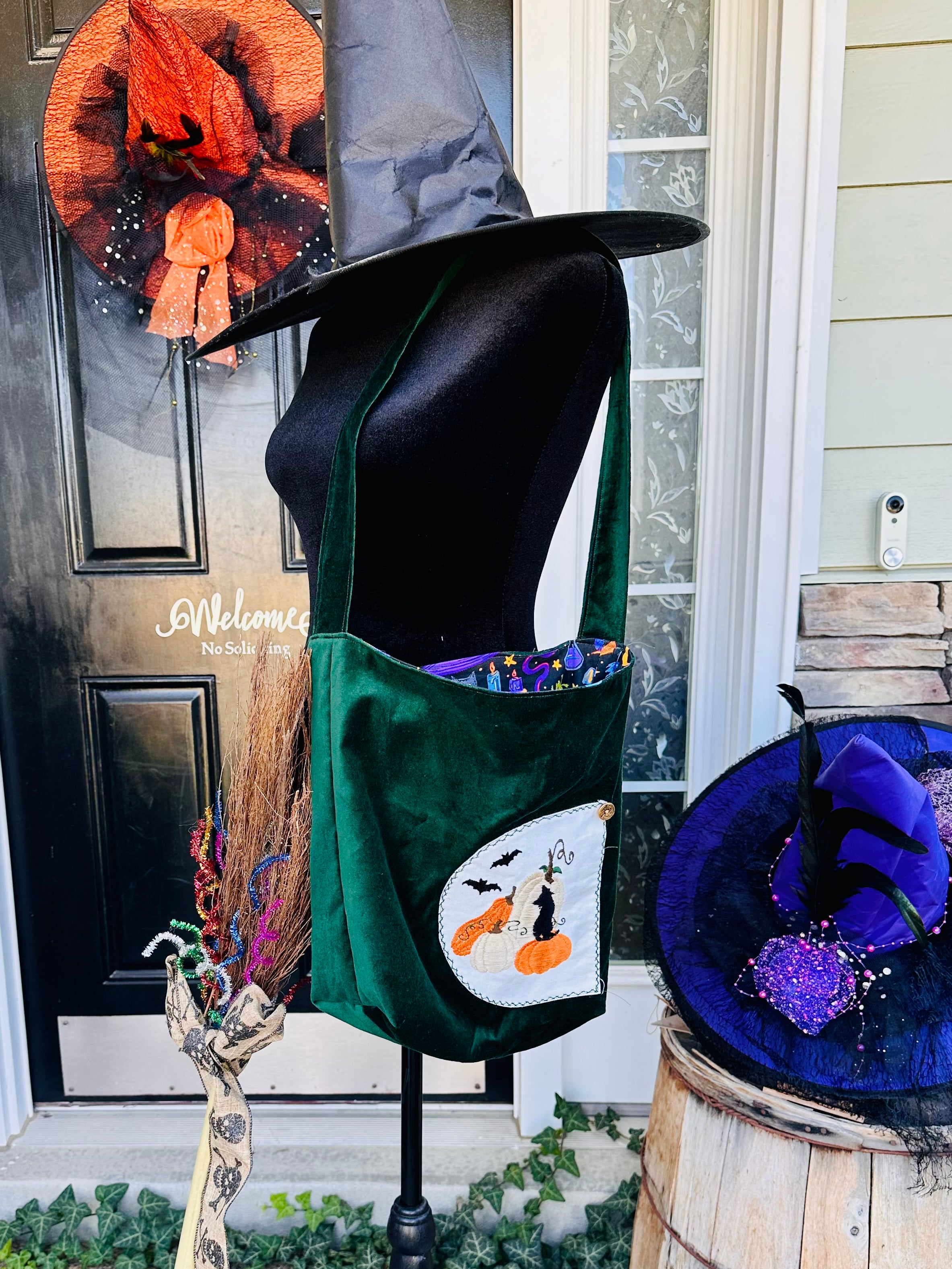 Dress It Up Trick or Treat Bag Pattern