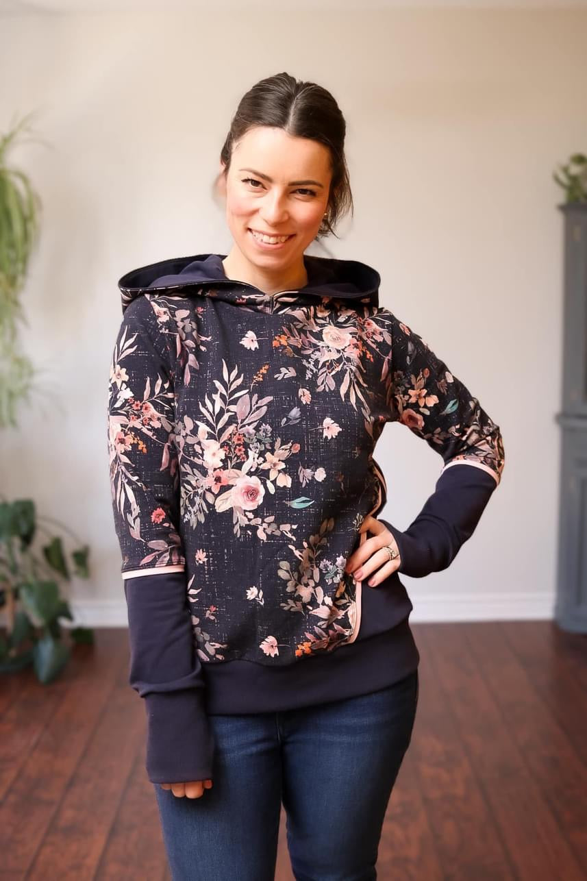 Adventurous Mock Neck & Hoodie Pattern