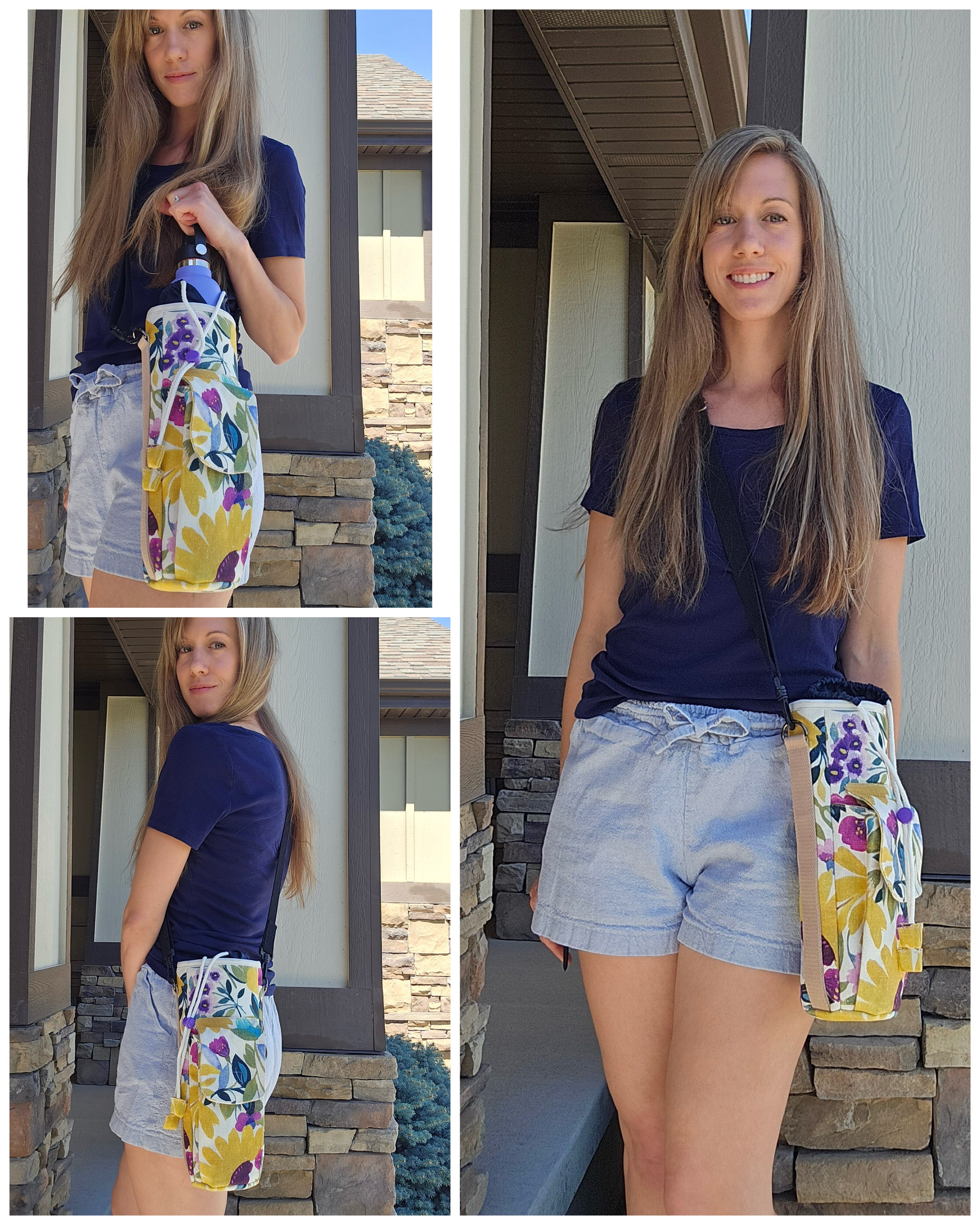 Hydro Water Bottle Sling Carrier Pattern