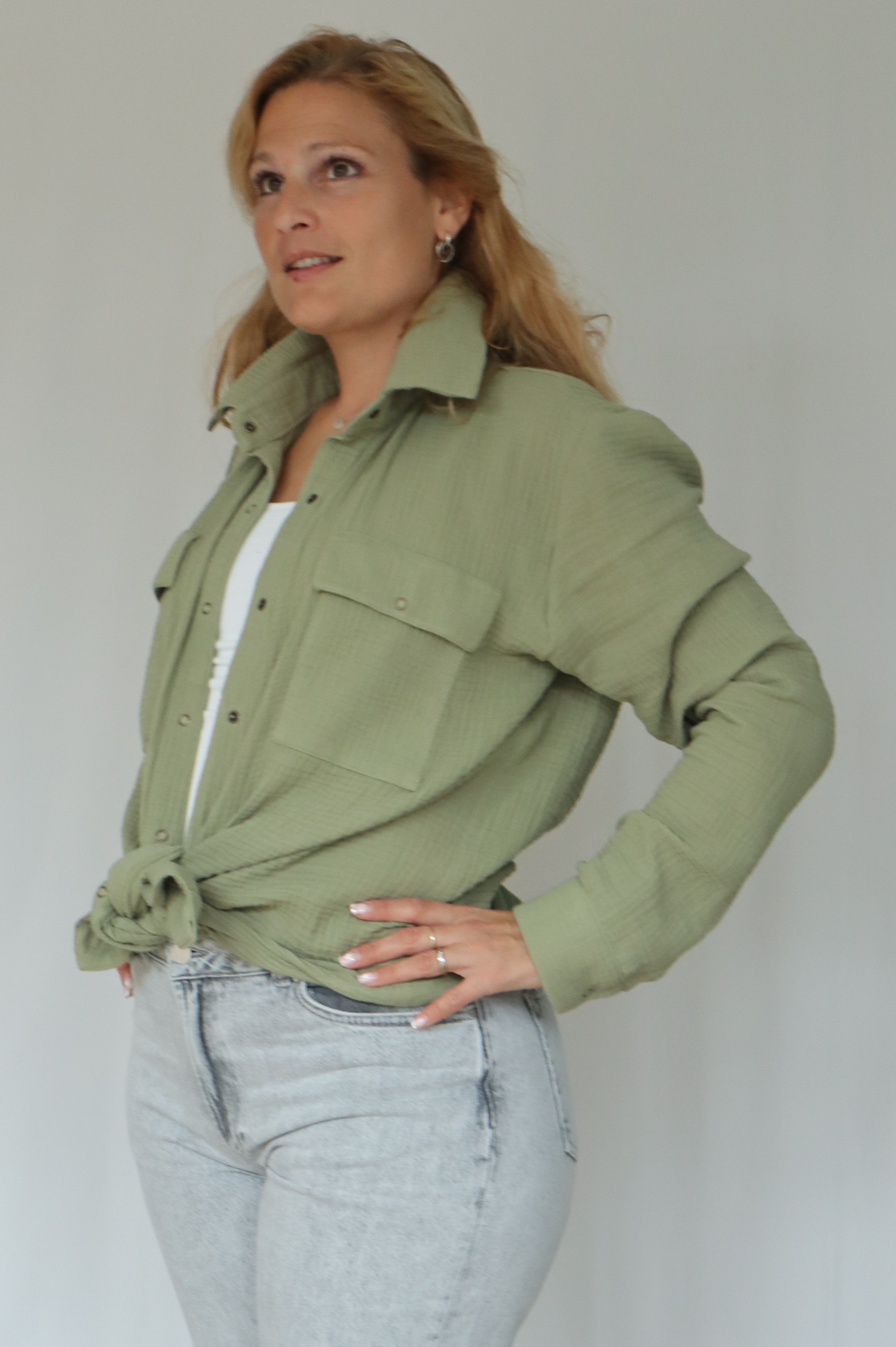 Connie Casual Shacket Pattern