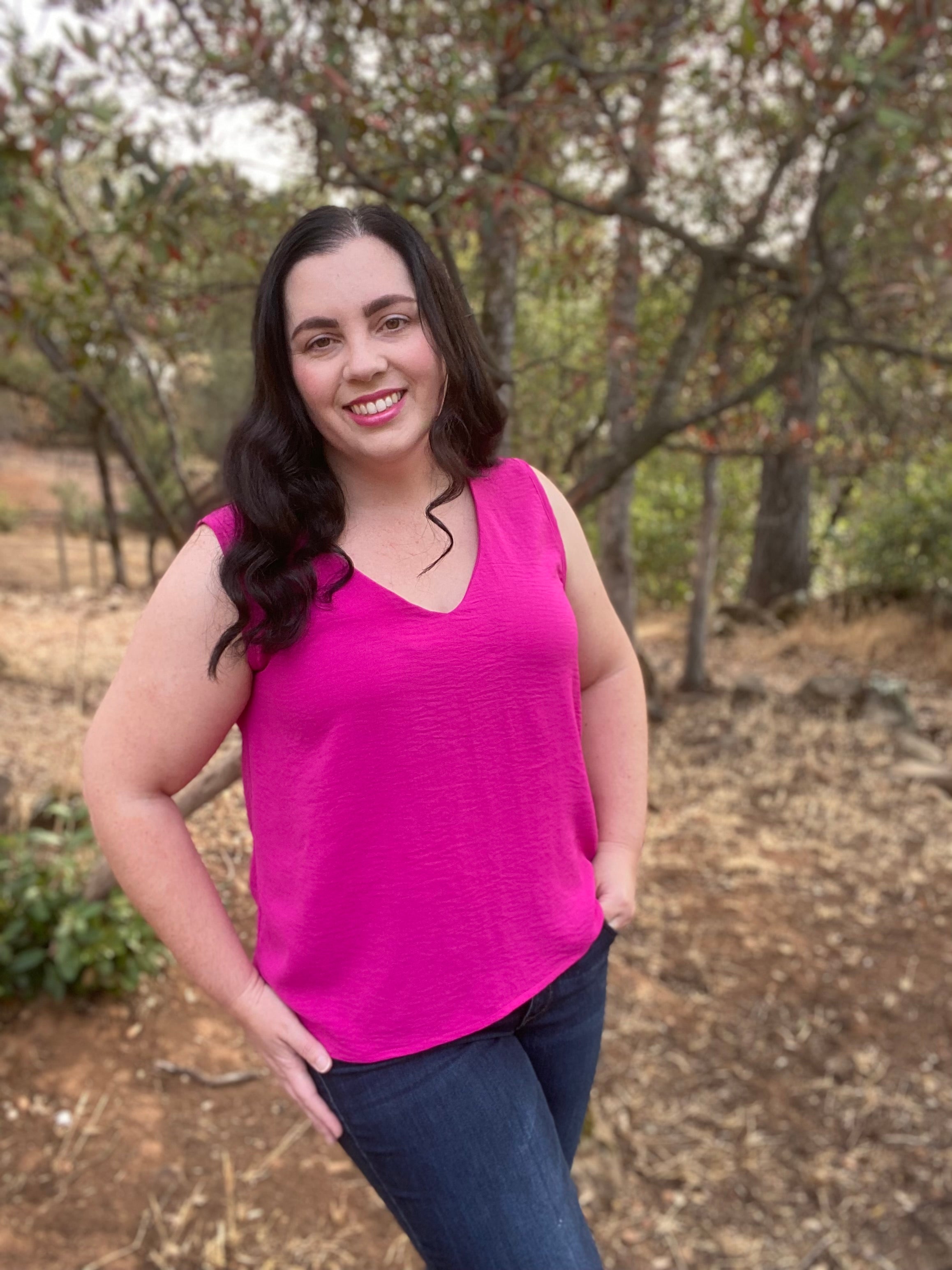 Penelope Pleated Woven Blouse Pattern