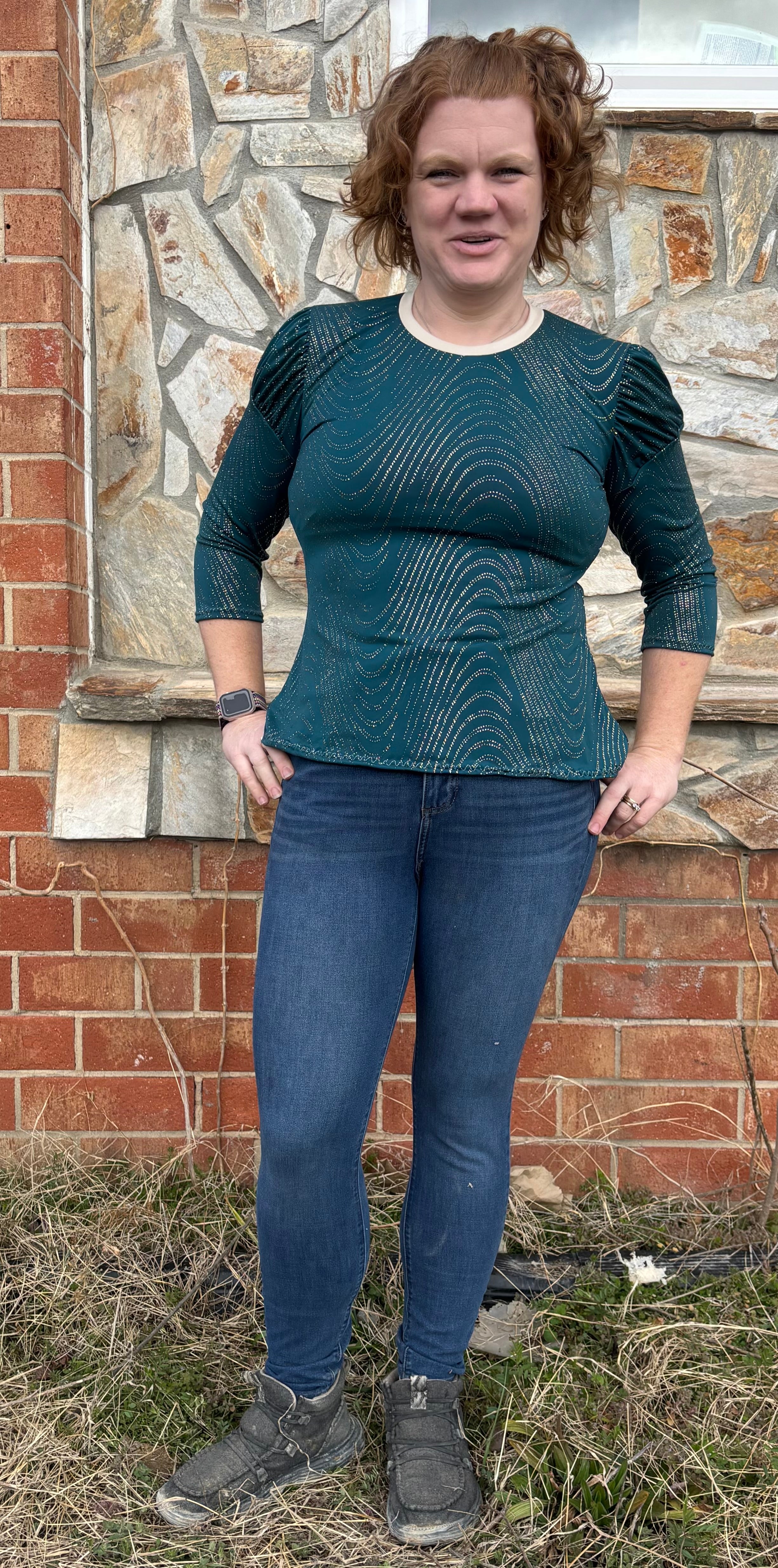 Modern Juliet Sleeves Top Pattern