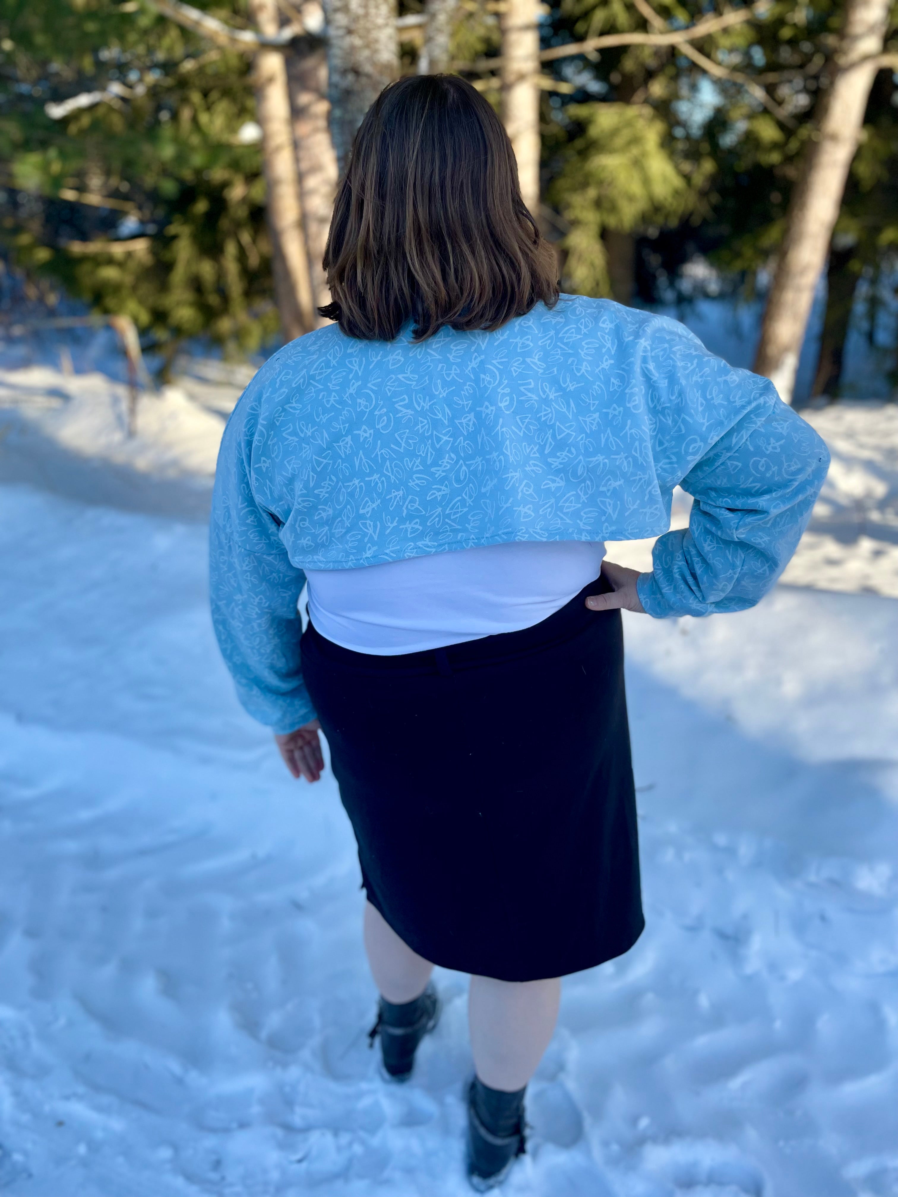 Katharina Hooded Sweater Bolero Pattern