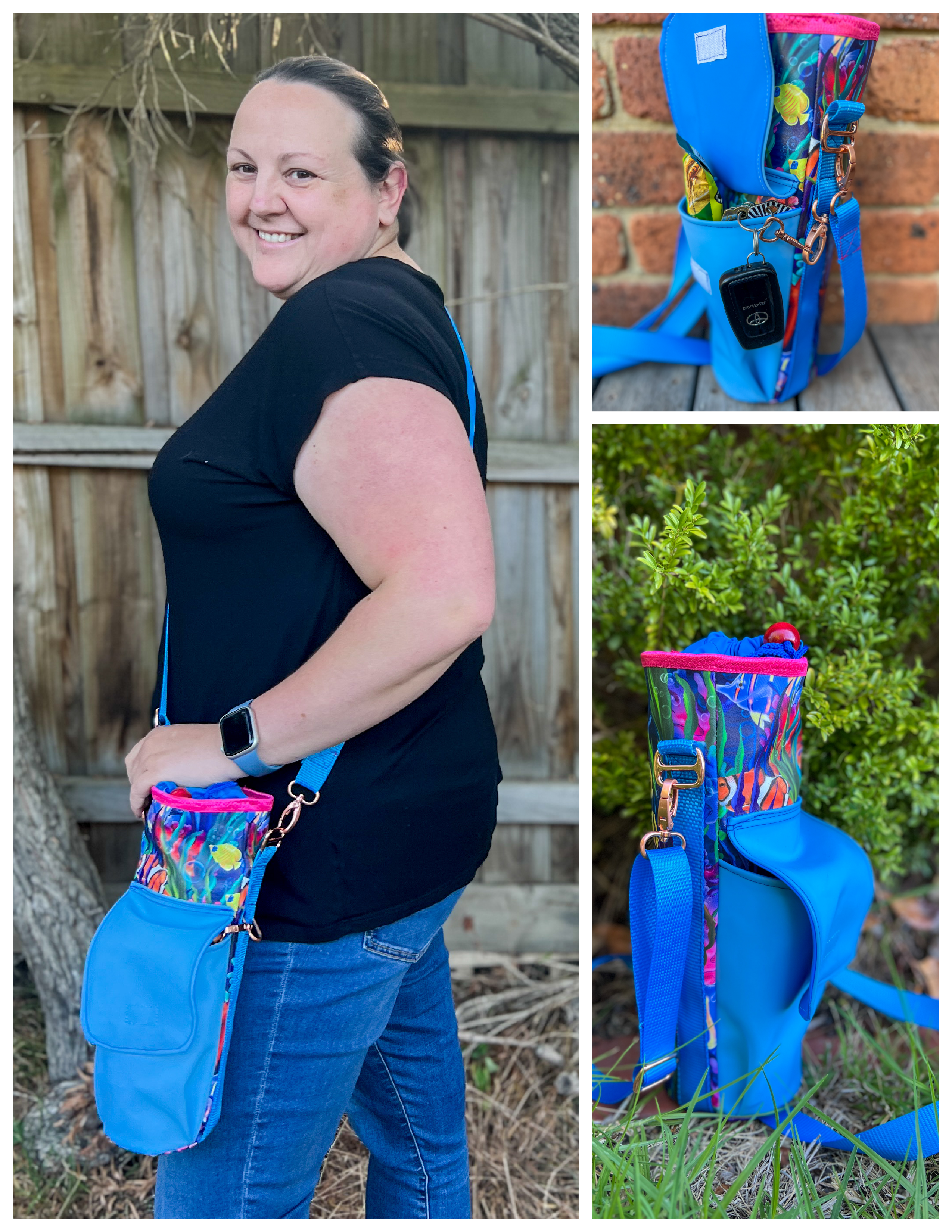 Hydro Water Bottle Sling Carrier Pattern