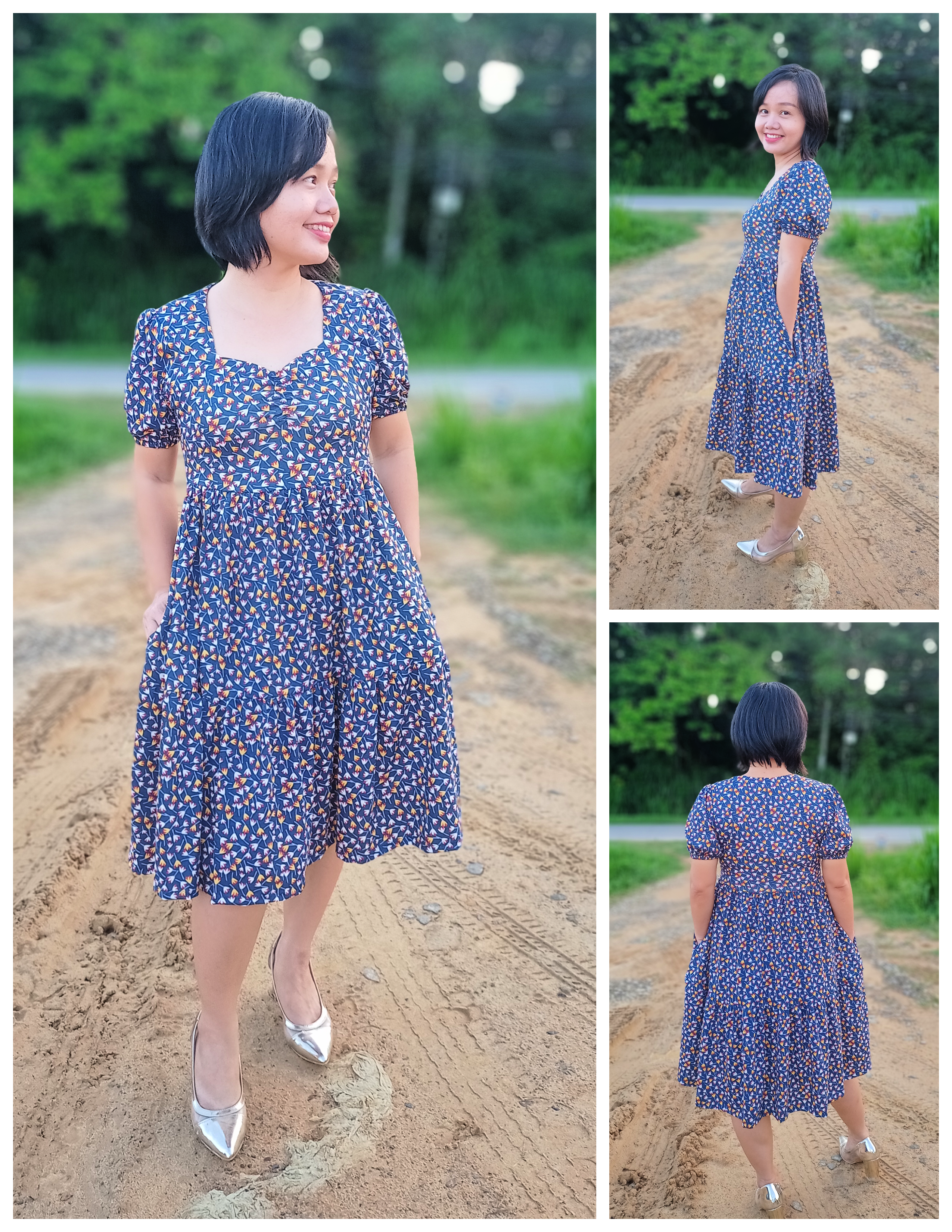 Diana Tiered Top & Dress Pattern