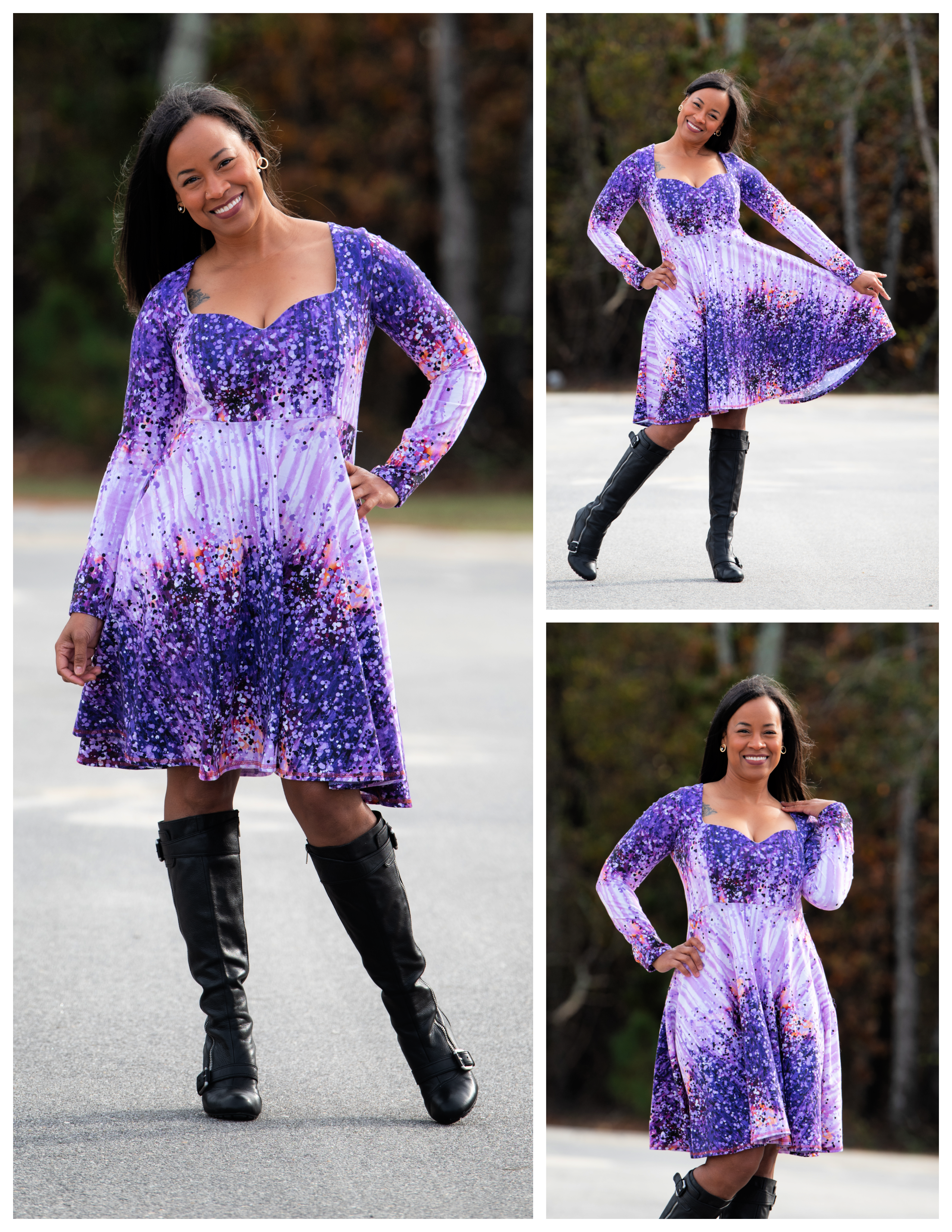 Nyeca Sweetheart Shirt, Peplum and Dress Pattern