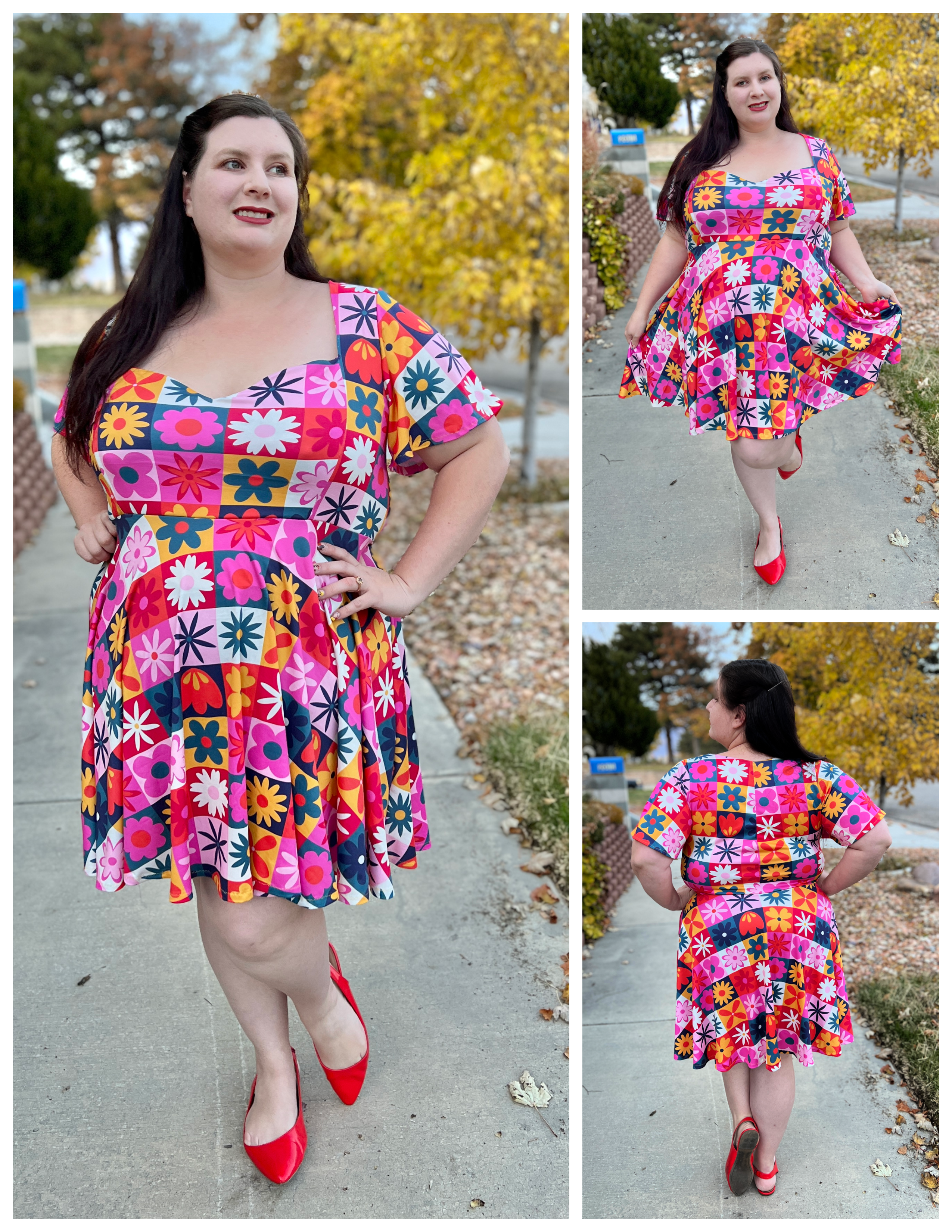 Nyeca Sweetheart Shirt, Peplum and Dress Pattern