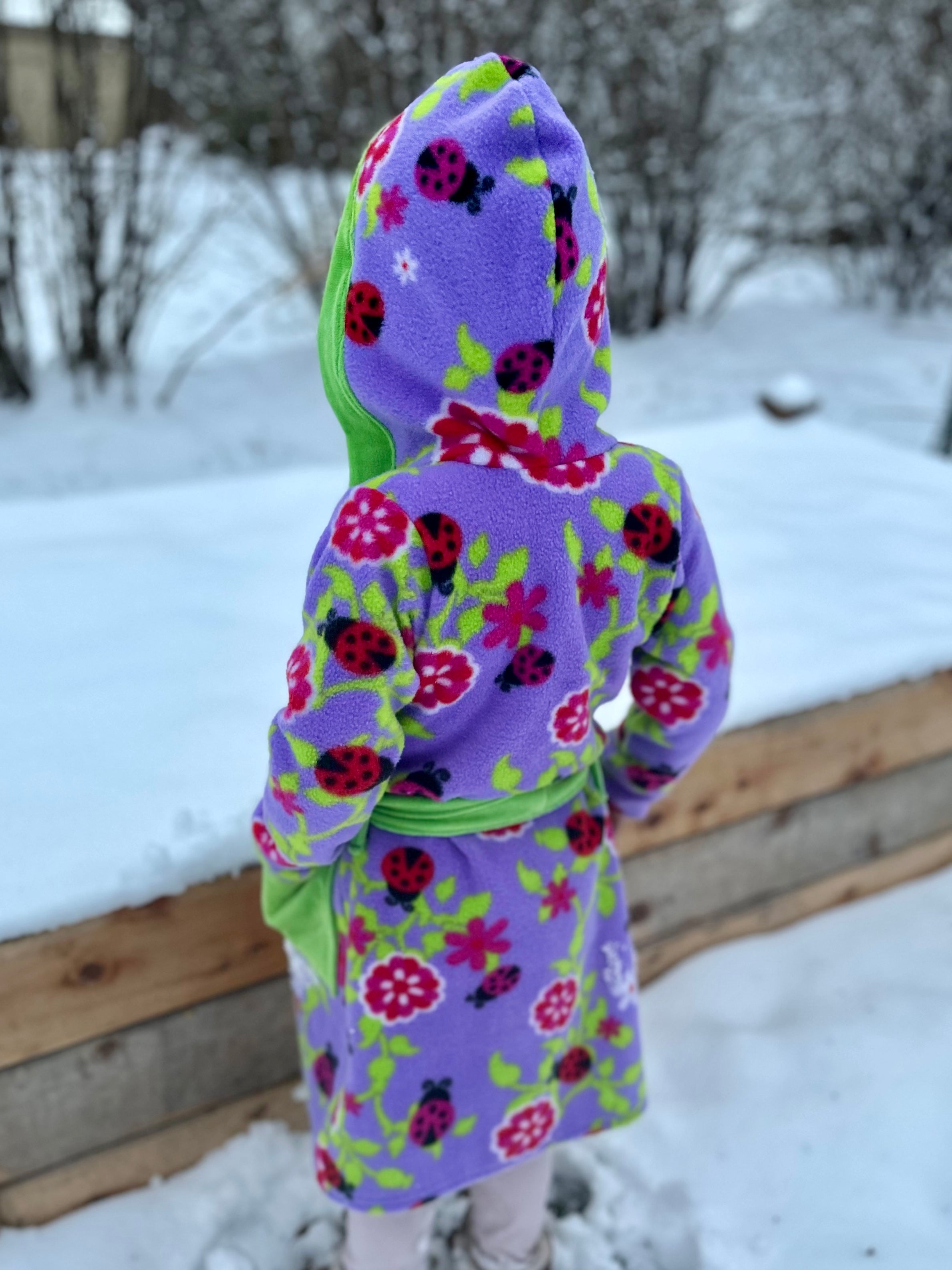 Kids Yvonne Spa Day Robe Pattern (2T-18)