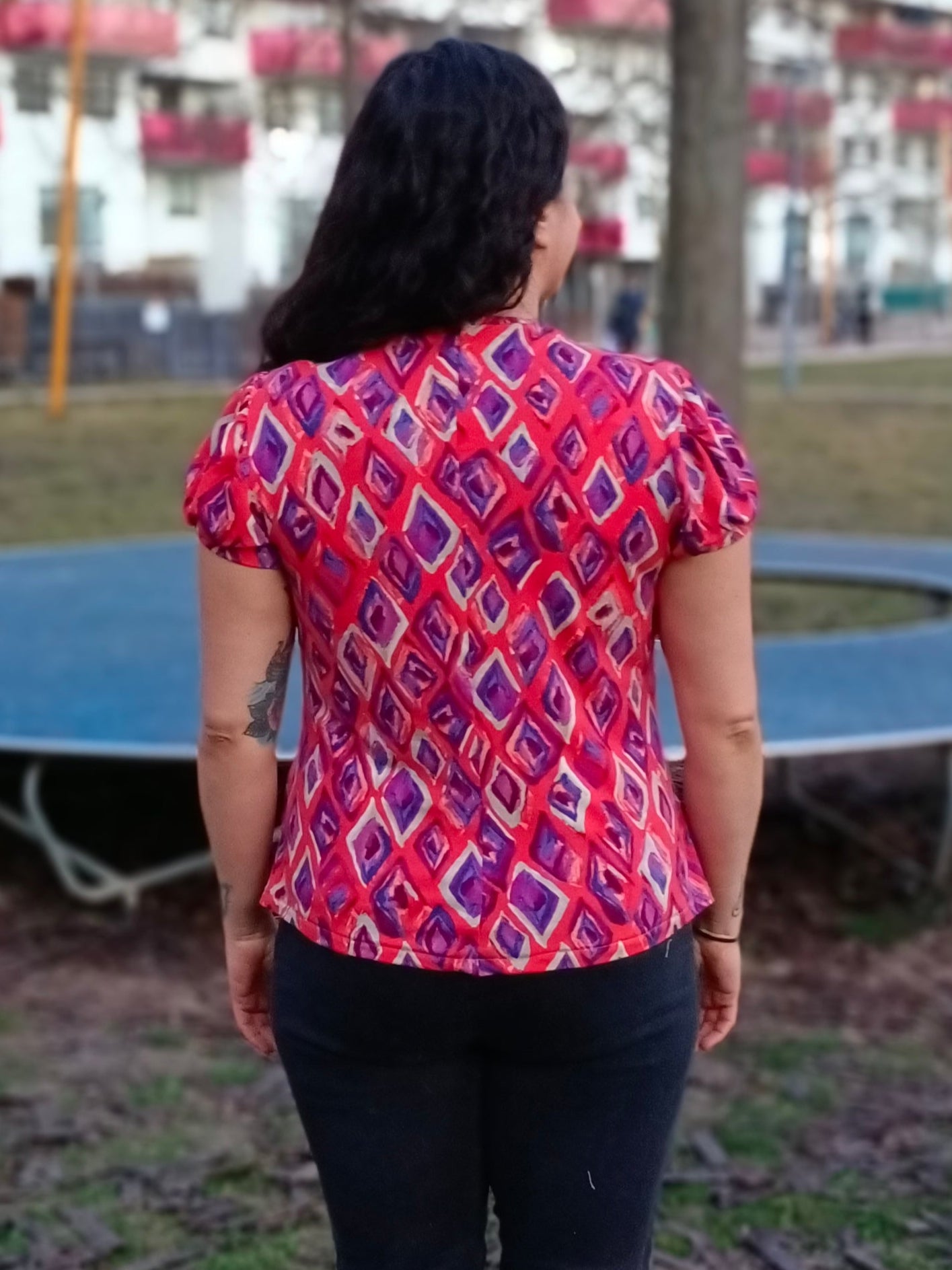 Modern Juliet Sleeves Top Pattern