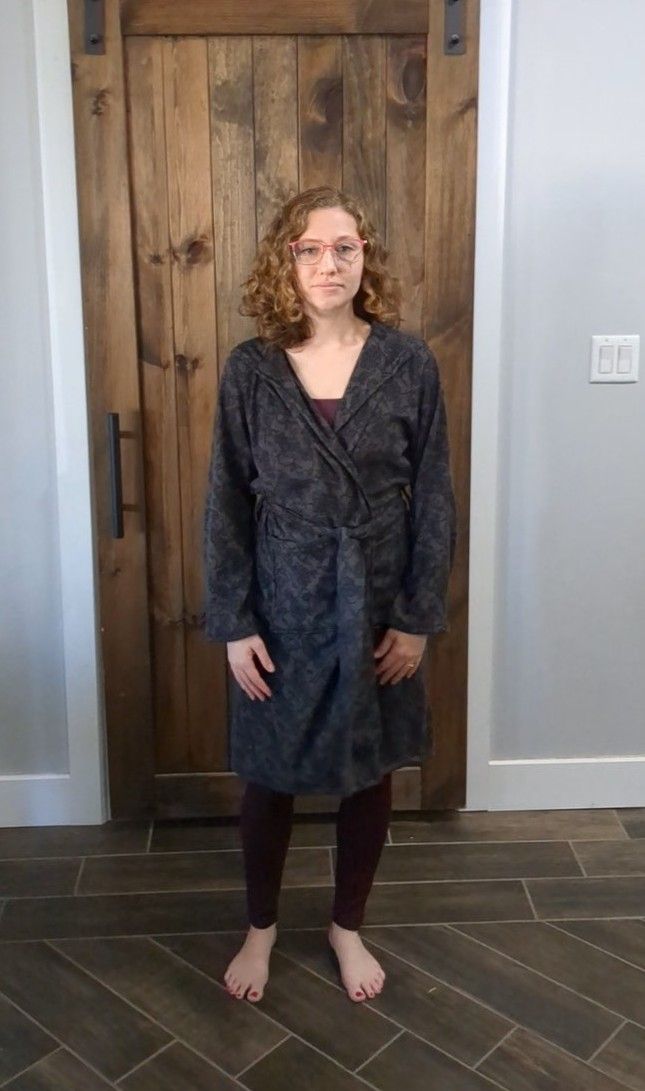 Adult Yvonne Spa Day Robe Pattern (Curvy Fit)