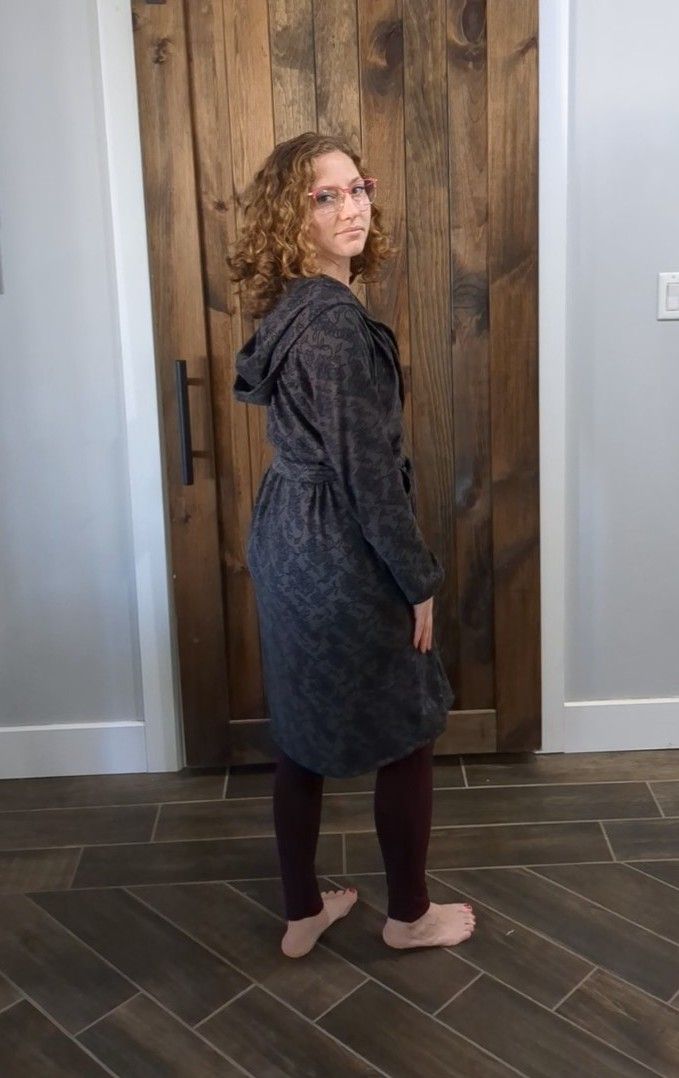 Adult Yvonne Spa Day Robe Pattern (Curvy Fit)