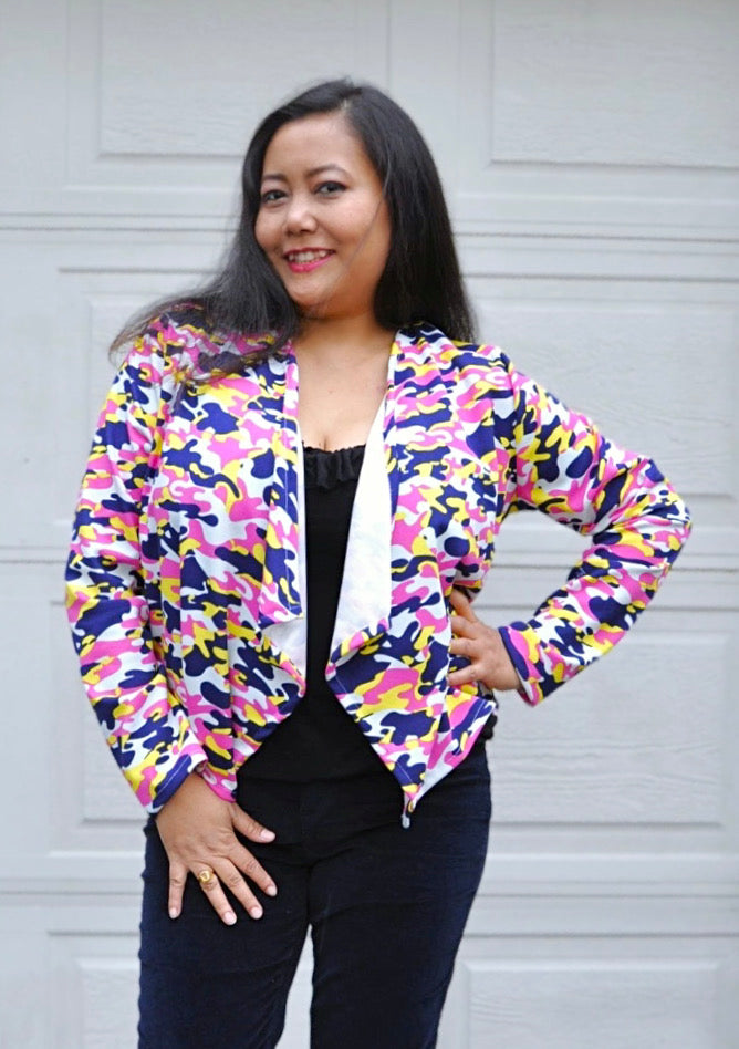 The Established Cascading Blazer Jacket Pattern