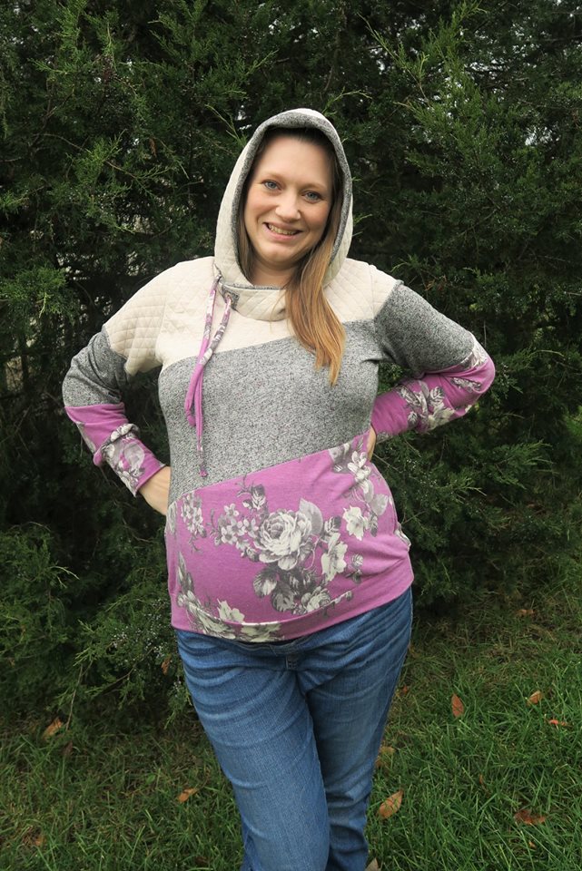 Around the Block Hoodie Pattern (adult)