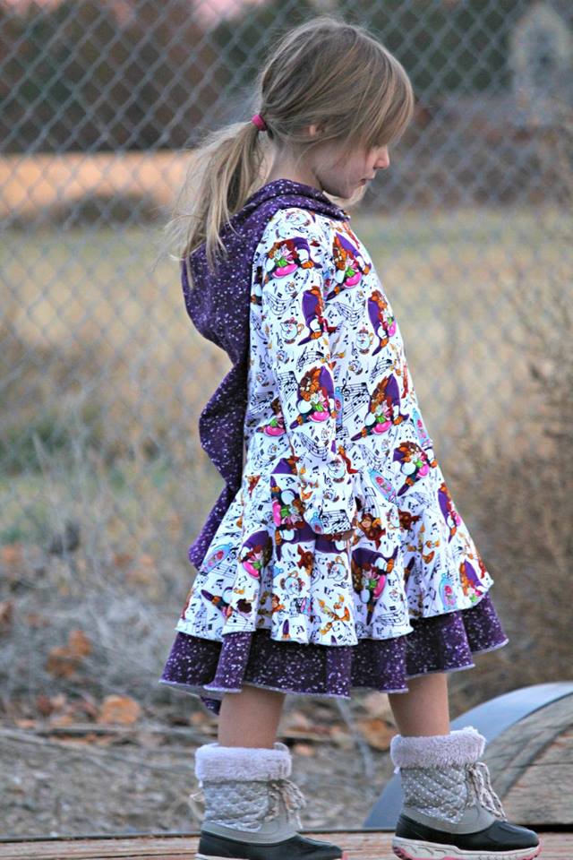 Girls Aubrey Dress Pattern - Ellie and Mac, Digital (PDF) Sewing Patterns | USA, Canada, UK, Australia