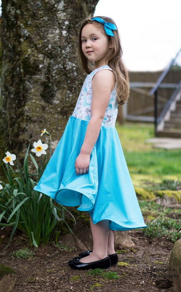 Girl's Be Amazing Top & Dress Pattern - Ellie and Mac, Digital (PDF) Sewing Patterns | USA, Canada, UK, Australia