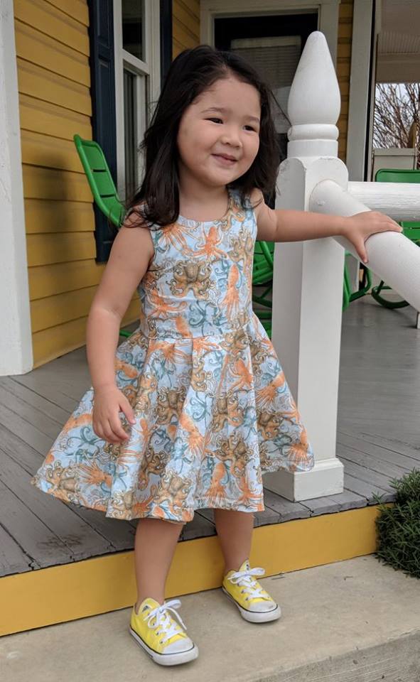 Girl's Be Amazing Top & Dress Pattern - Ellie and Mac, Digital (PDF) Sewing Patterns | USA, Canada, UK, Australia