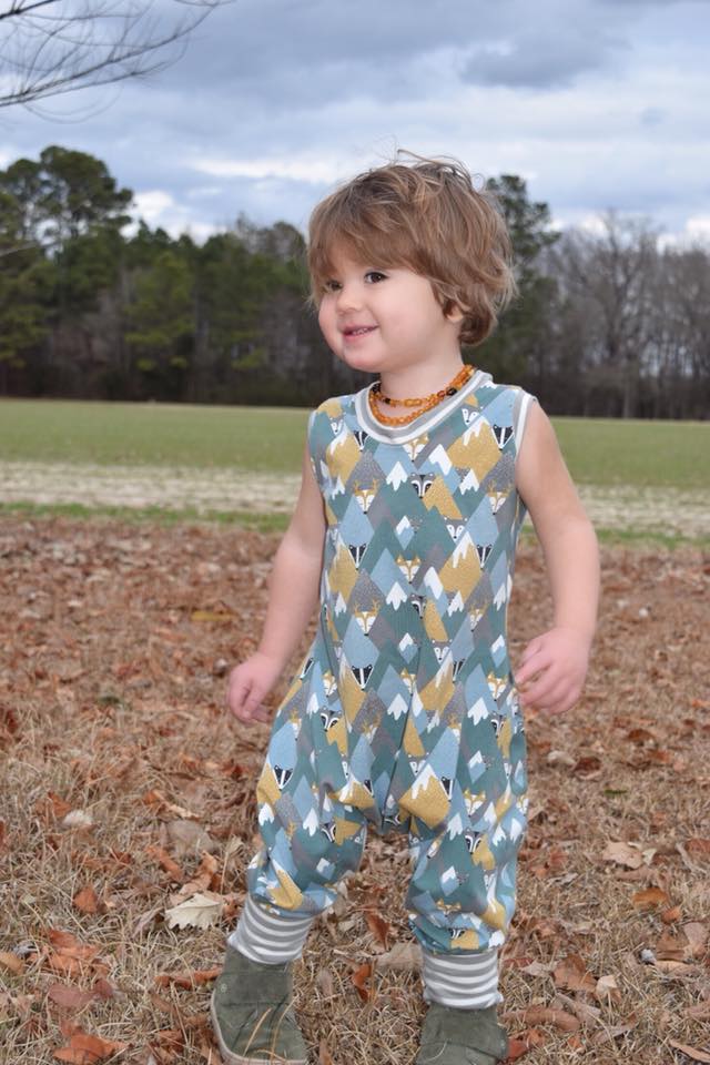 Unisex Beatbox Romper Pattern - Ellie and Mac, Digital (PDF) Sewing Patterns | USA, Canada, UK, Australia