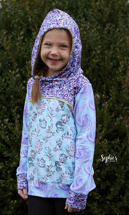 Be Creative Hoodie Pattern (kids)