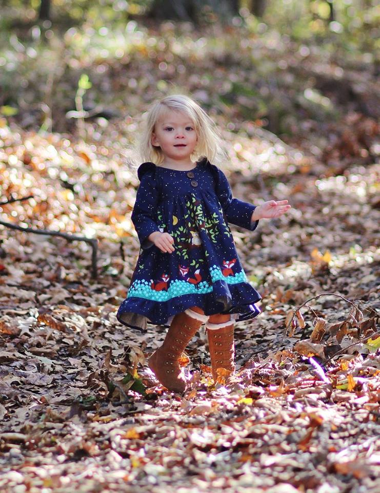 Girl's Be Curious Dress Pattern - Ellie and Mac, Digital (PDF) Sewing Patterns | USA, Canada, UK, Australia