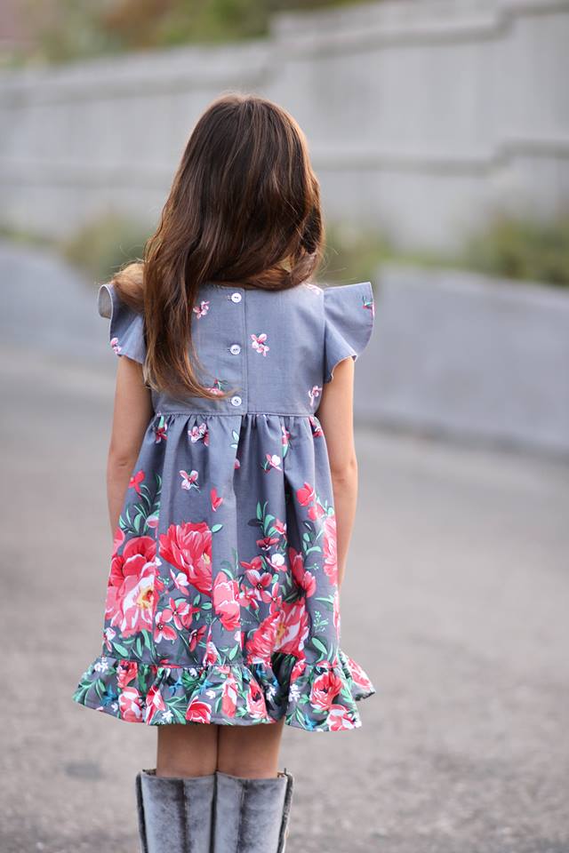 Girl's Be Curious Dress Pattern - Ellie and Mac, Digital (PDF) Sewing Patterns | USA, Canada, UK, Australia