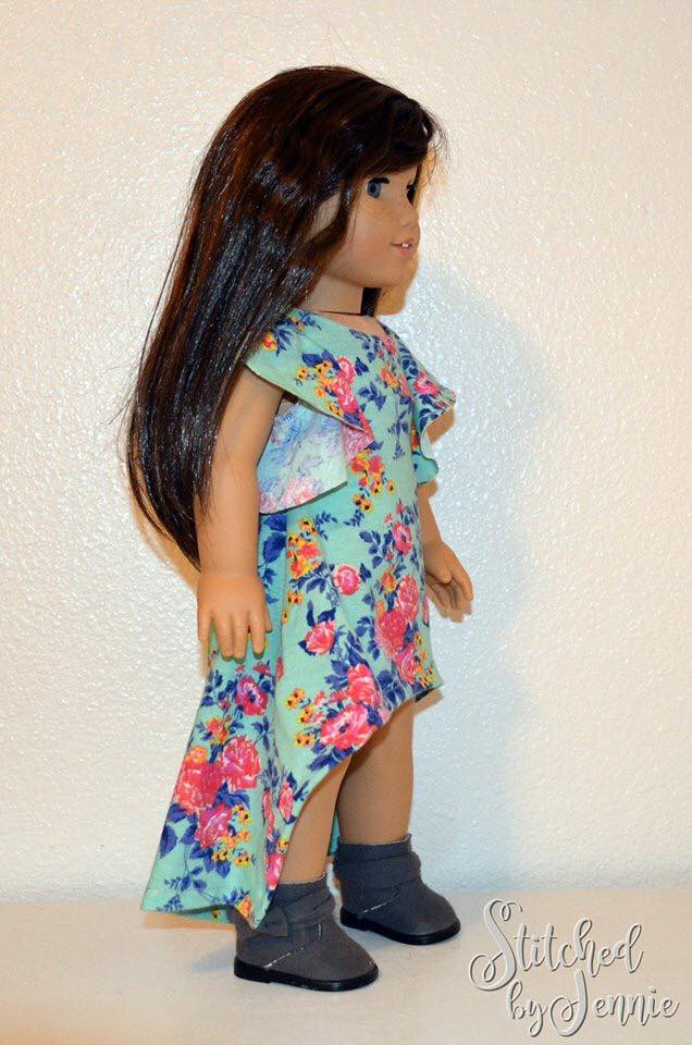 Be Dreamy Doll Dress Pattern - Ellie and Mac, Digital (PDF) Sewing Patterns | USA, Canada, UK, Australia