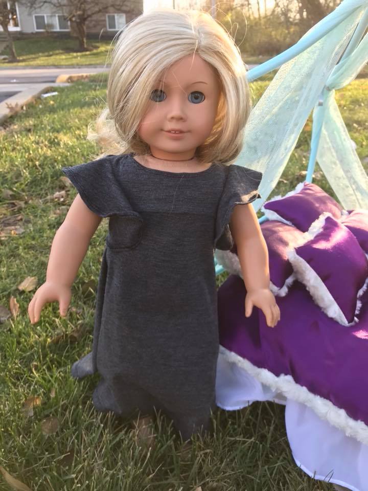 Be Dreamy Doll Dress Pattern - Ellie and Mac, Digital (PDF) Sewing Patterns | USA, Canada, UK, Australia